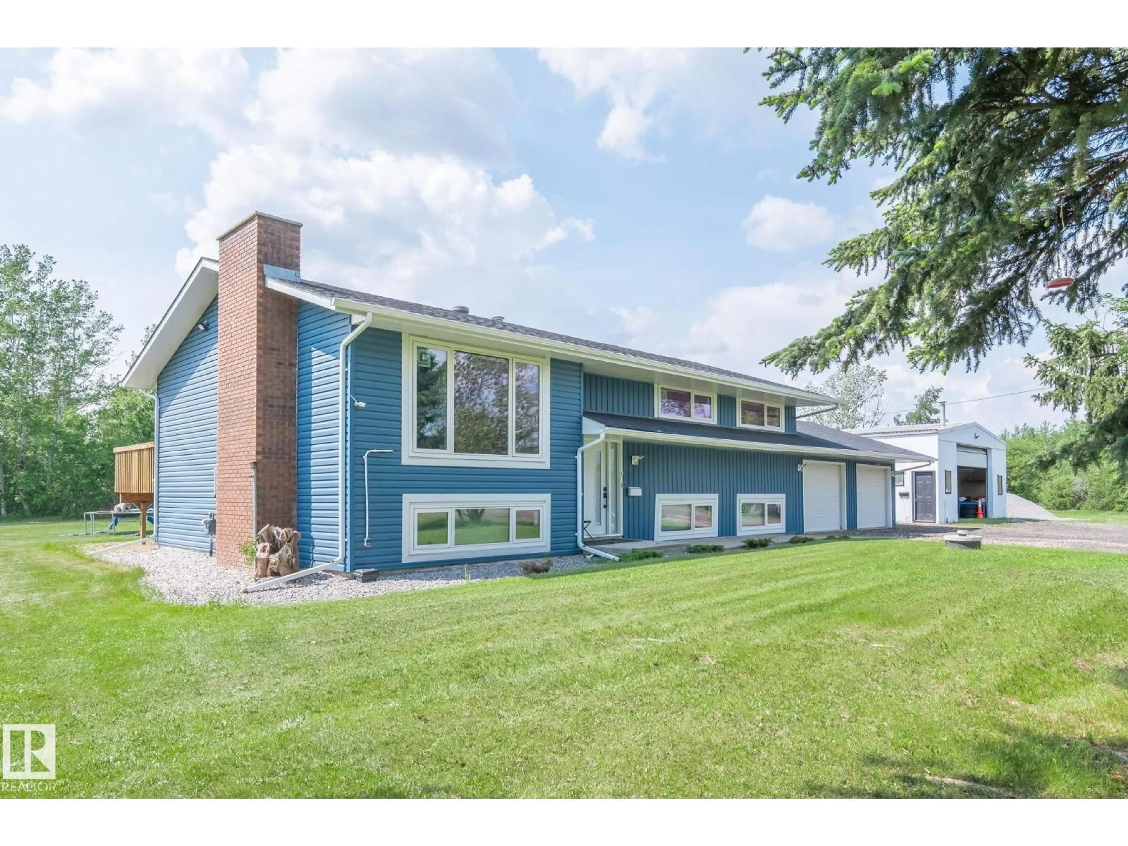 Home with brick exterior material, unknown for 253 TWP ROAD 522 TWP ROAD, Sherwood Park Alberta T8B1G8