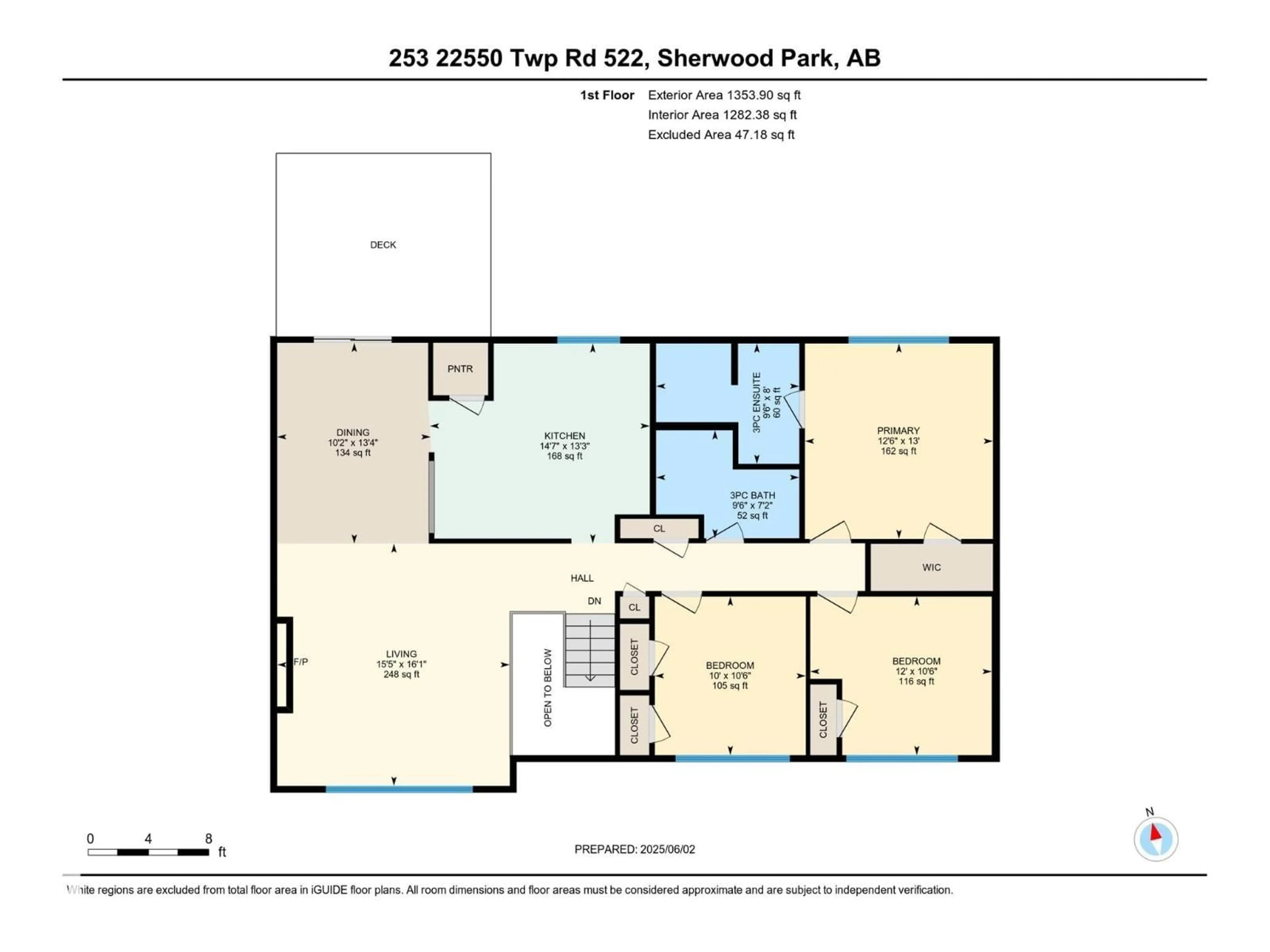 Floor plan for 253 TWP ROAD 522 TWP ROAD, Sherwood Park Alberta T8B1G8