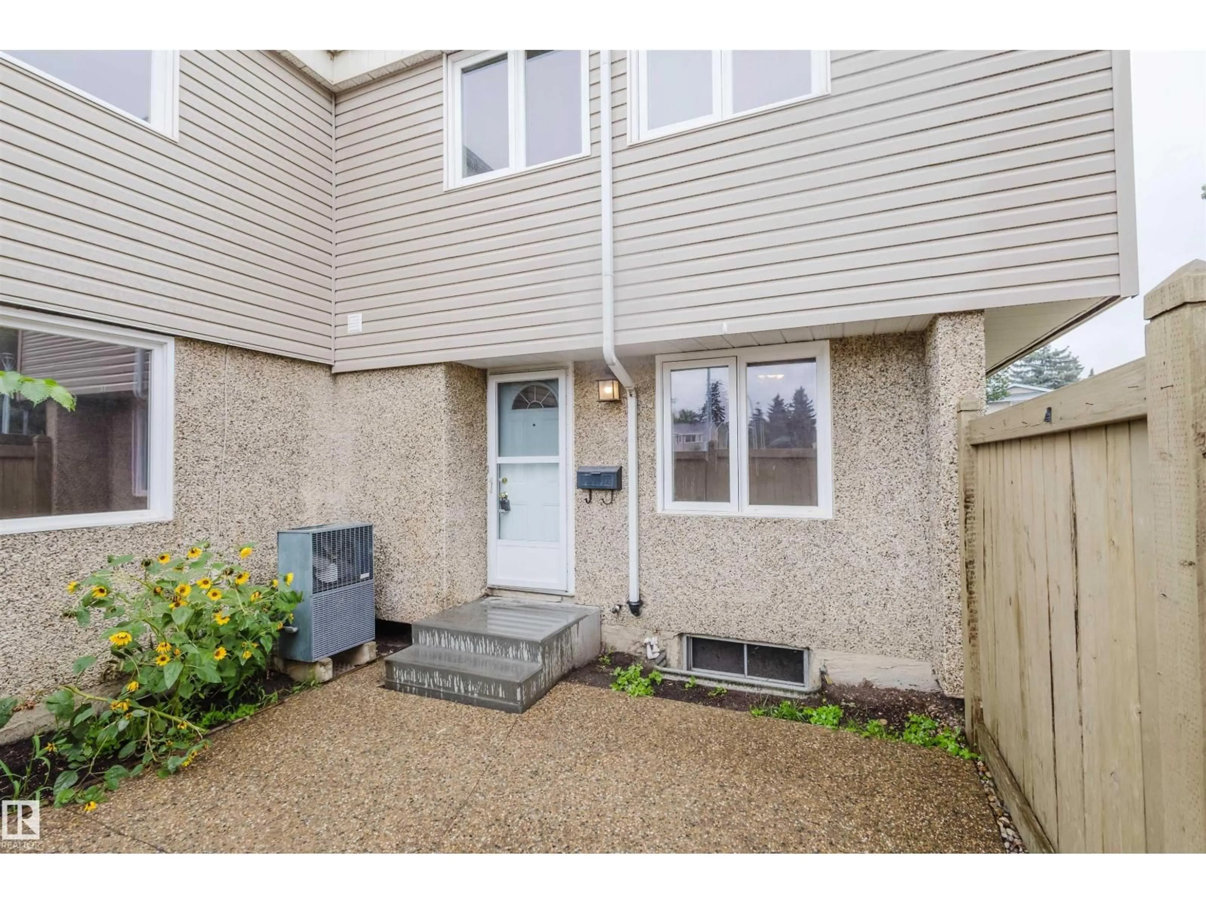 Patio, street for B - 14827 RIVERBEND RD, Edmonton Alberta T6H5A9