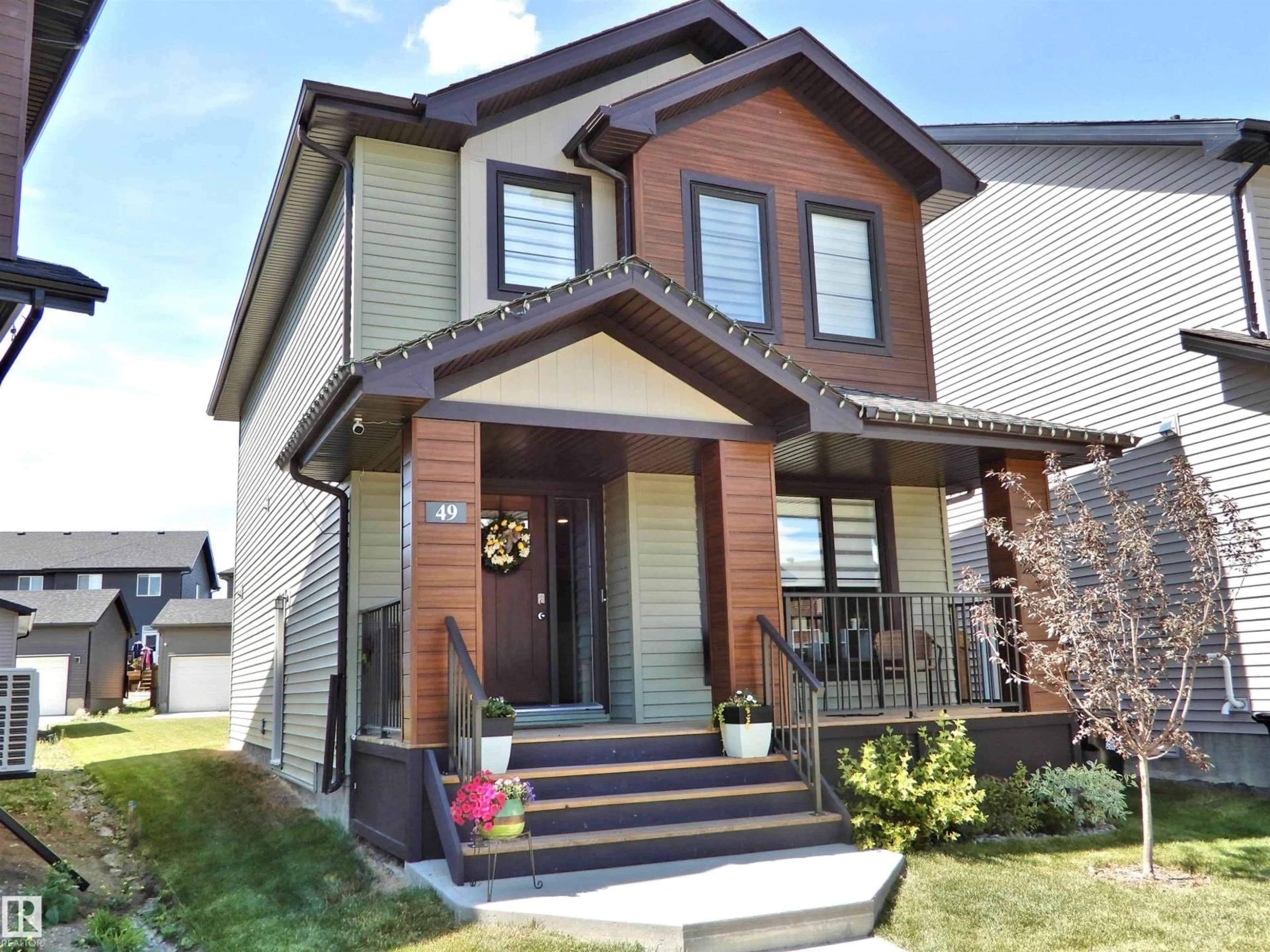 Home with brick exterior material, street for 49 TILIA PL, Spruce Grove Alberta T7X0Z3