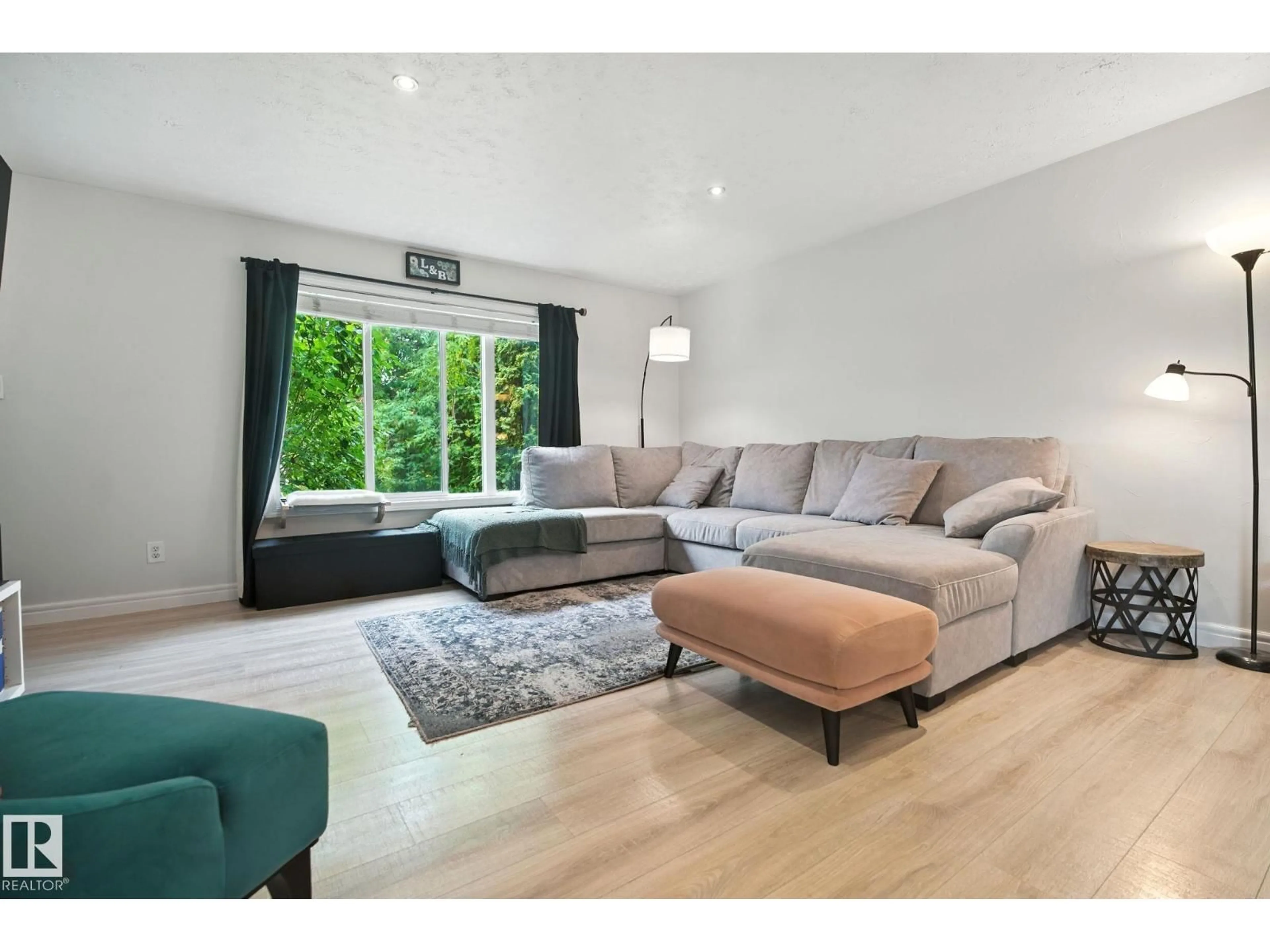 Living room with furniture, unknown for NW - 12710 85 ST, Edmonton Alberta T5E2Y7