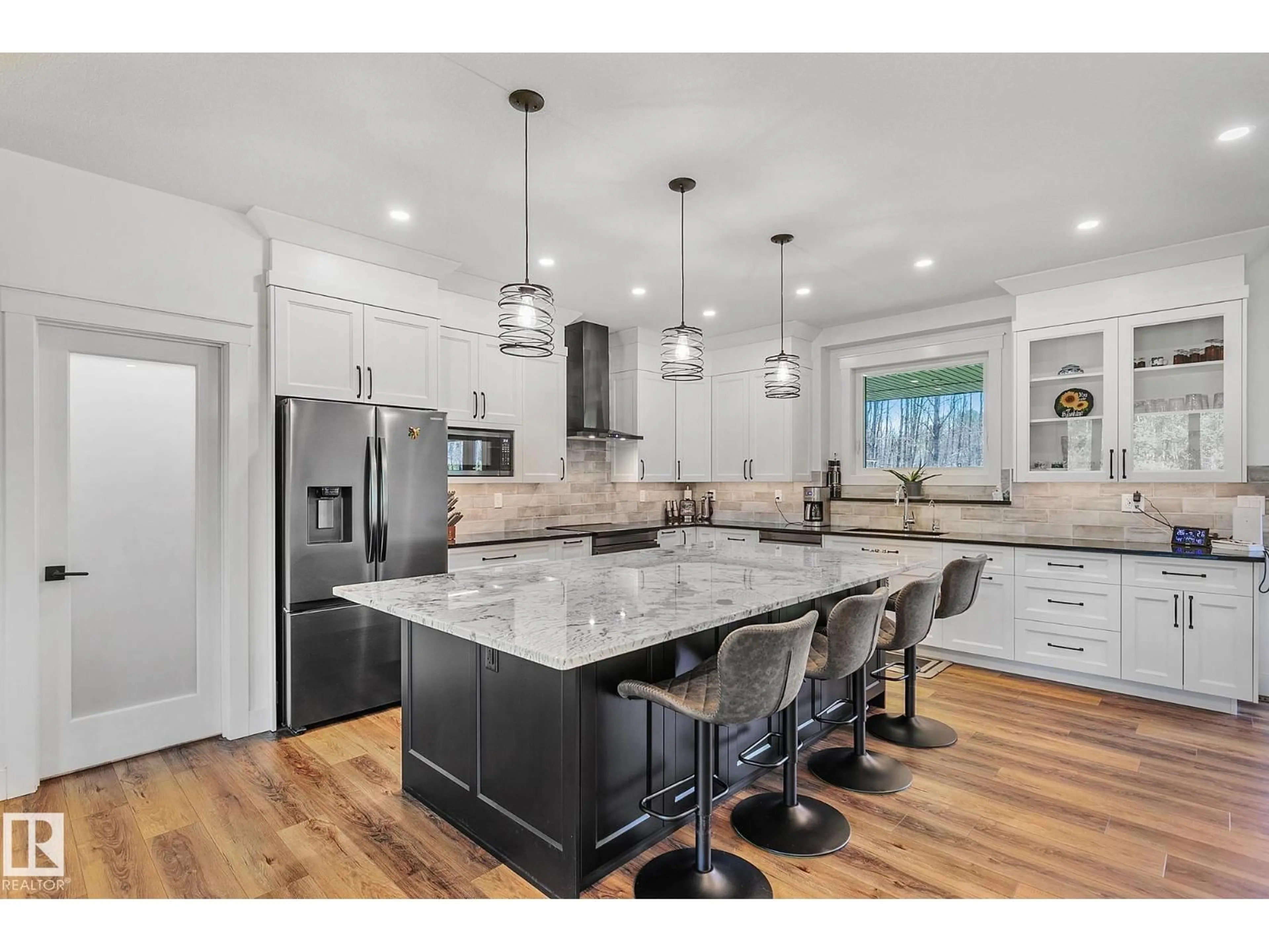 Open concept kitchen, unknown for 83 5124 TWP ROAD 554, Rural Lac Ste. Anne County Alberta T0E0J0
