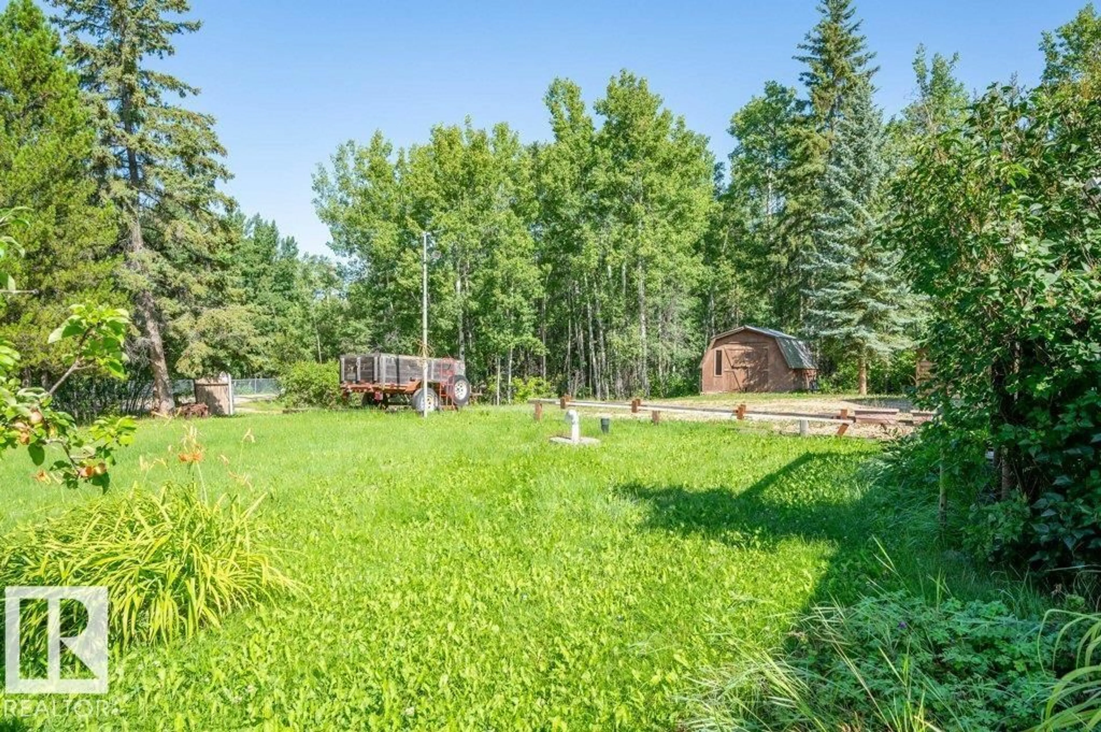 Patio, forest/trees view for 220 RGE ROAD 231 RGE ROAD, Rural Leduc County Alberta T0B3M3