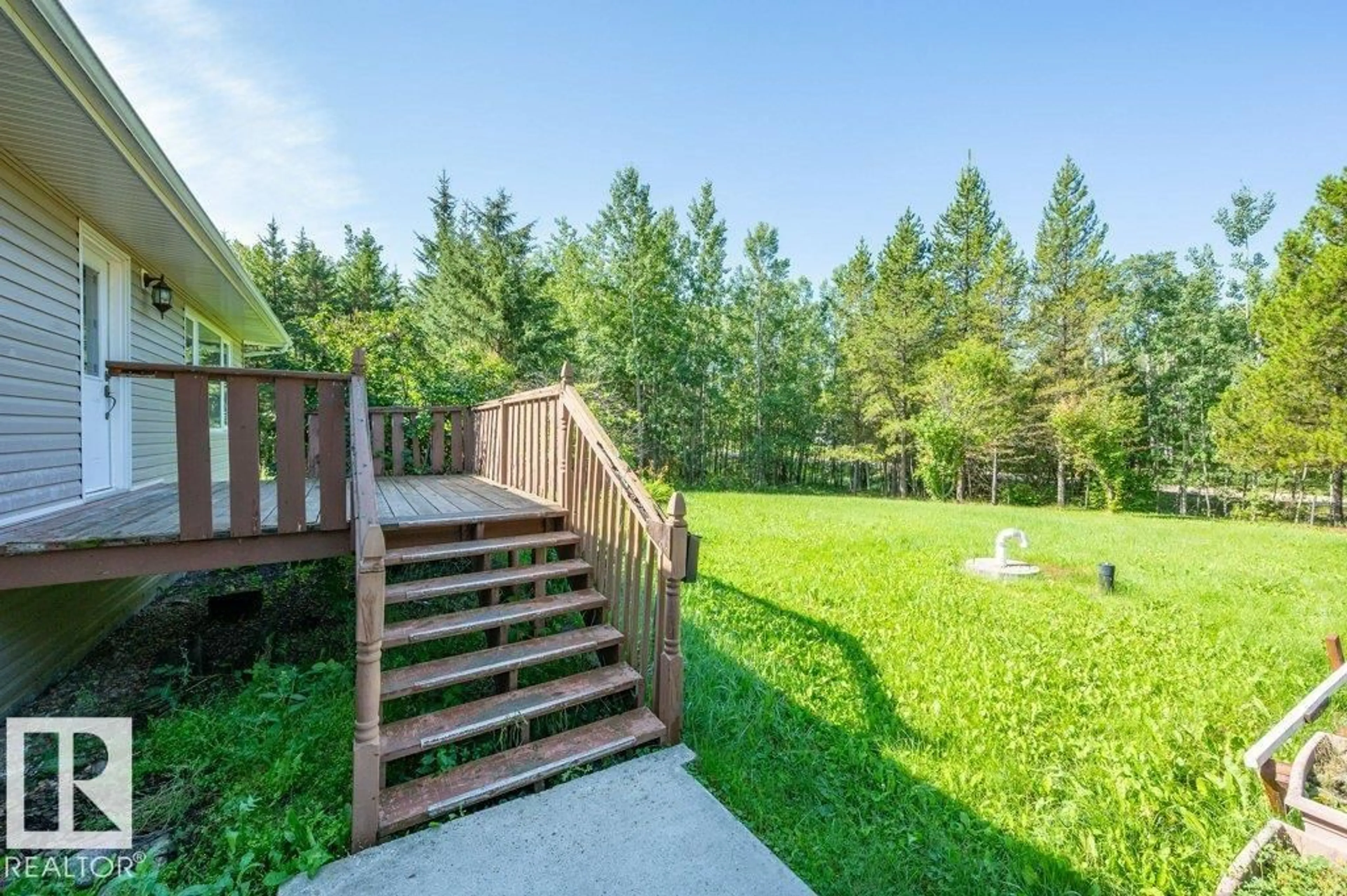 Patio, forest/trees view for 220 RGE ROAD 231 RGE ROAD, Rural Leduc County Alberta T0B3M3
