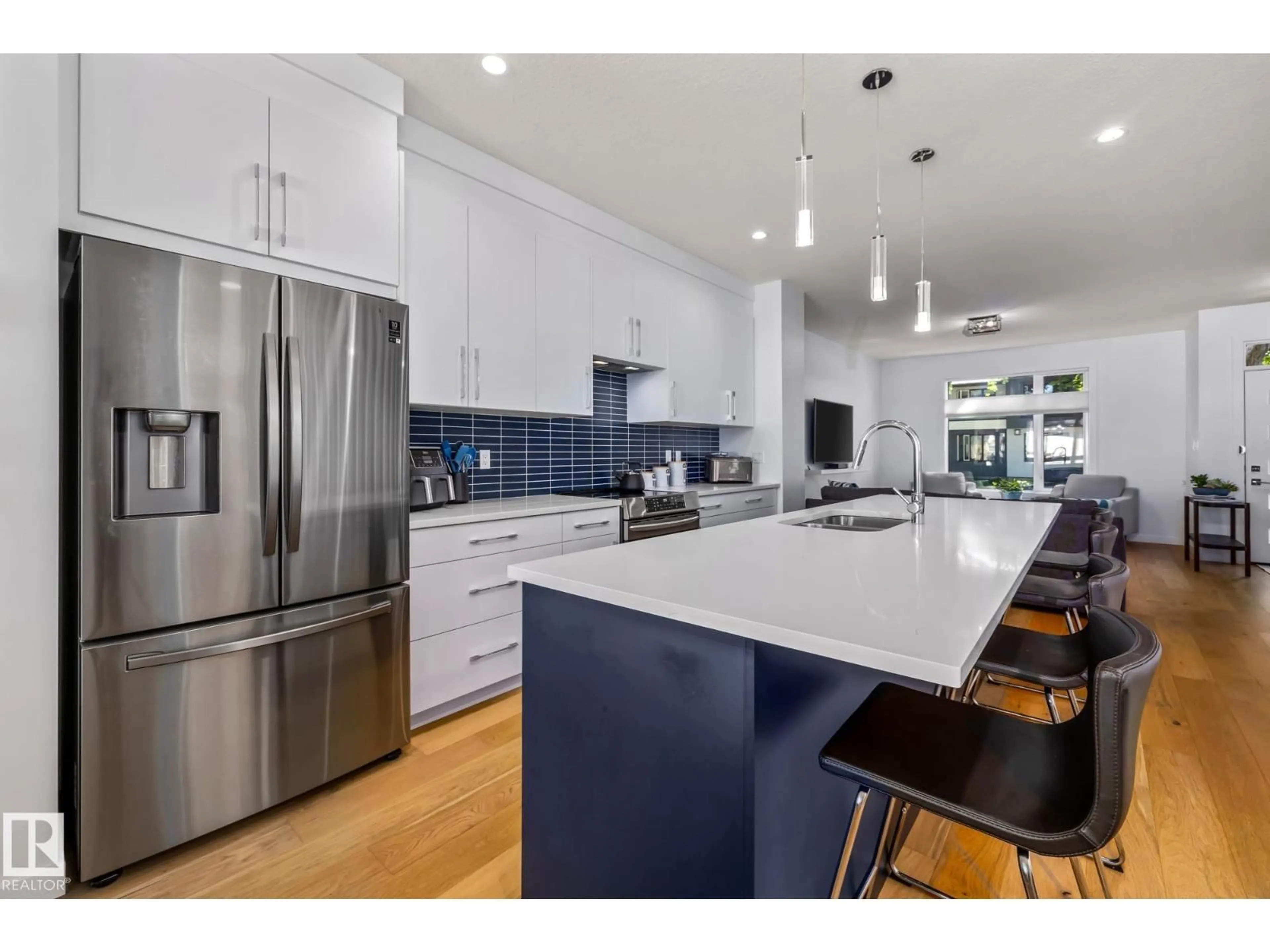 Open concept kitchen, unknown for NW - 10312 78 ST, Edmonton Alberta T6A3E5