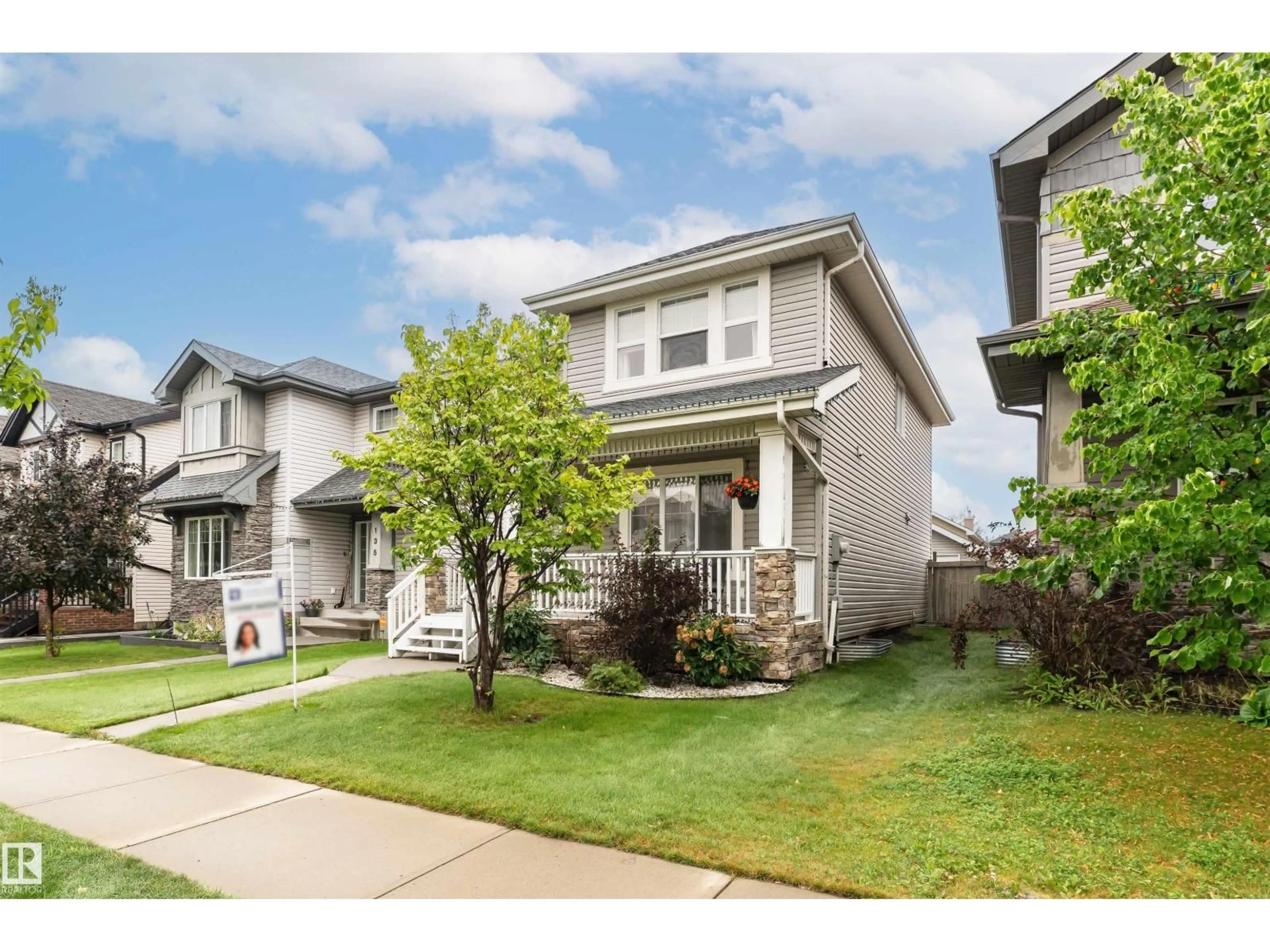 Home with vinyl exterior material, street for 139 63 ST, Edmonton Alberta T6X0B8