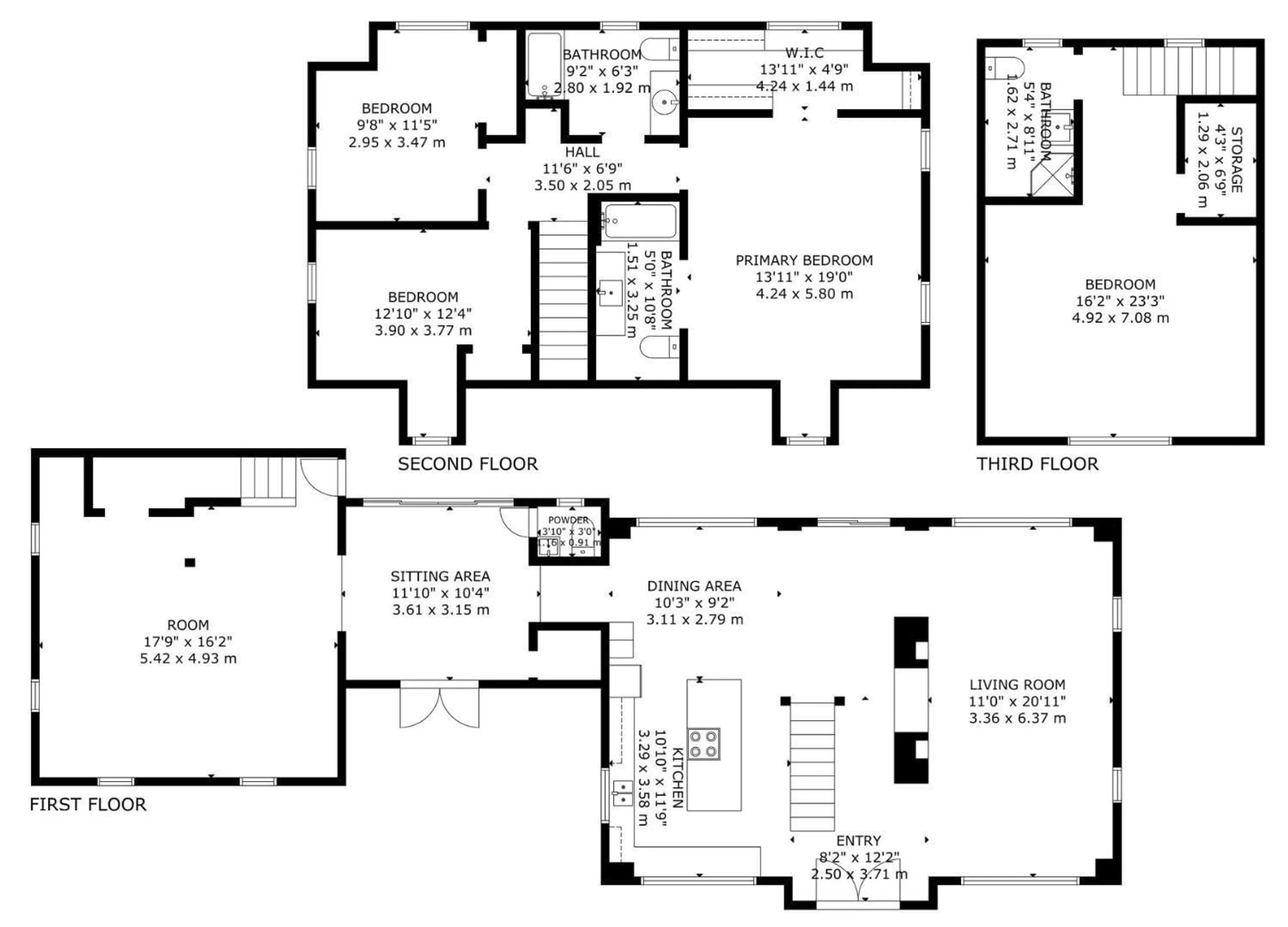 Floor plan for 21 54023 HGHWAY 779, Rural Parkland County Alberta T7X3V5