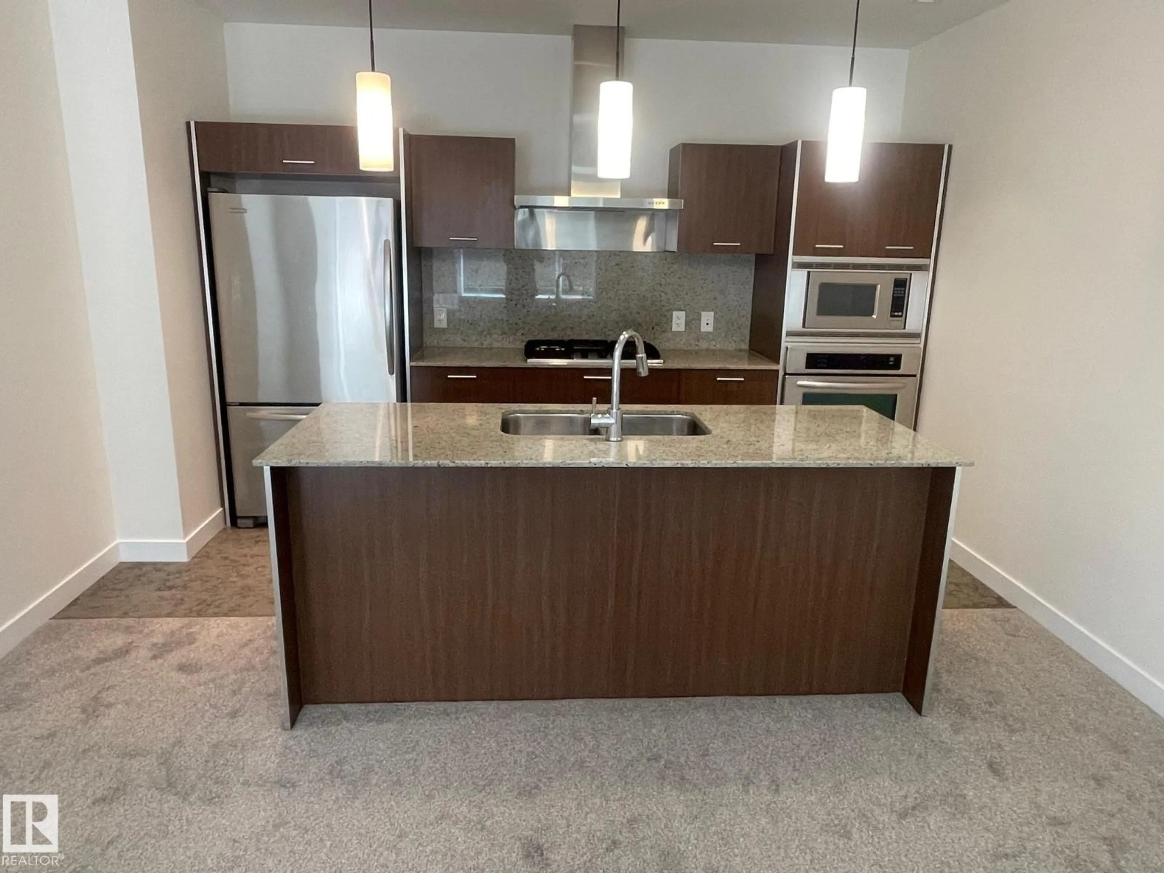 Open concept kitchen, unknown for #110 - 2510 109 ST, Edmonton Alberta T6J2X1