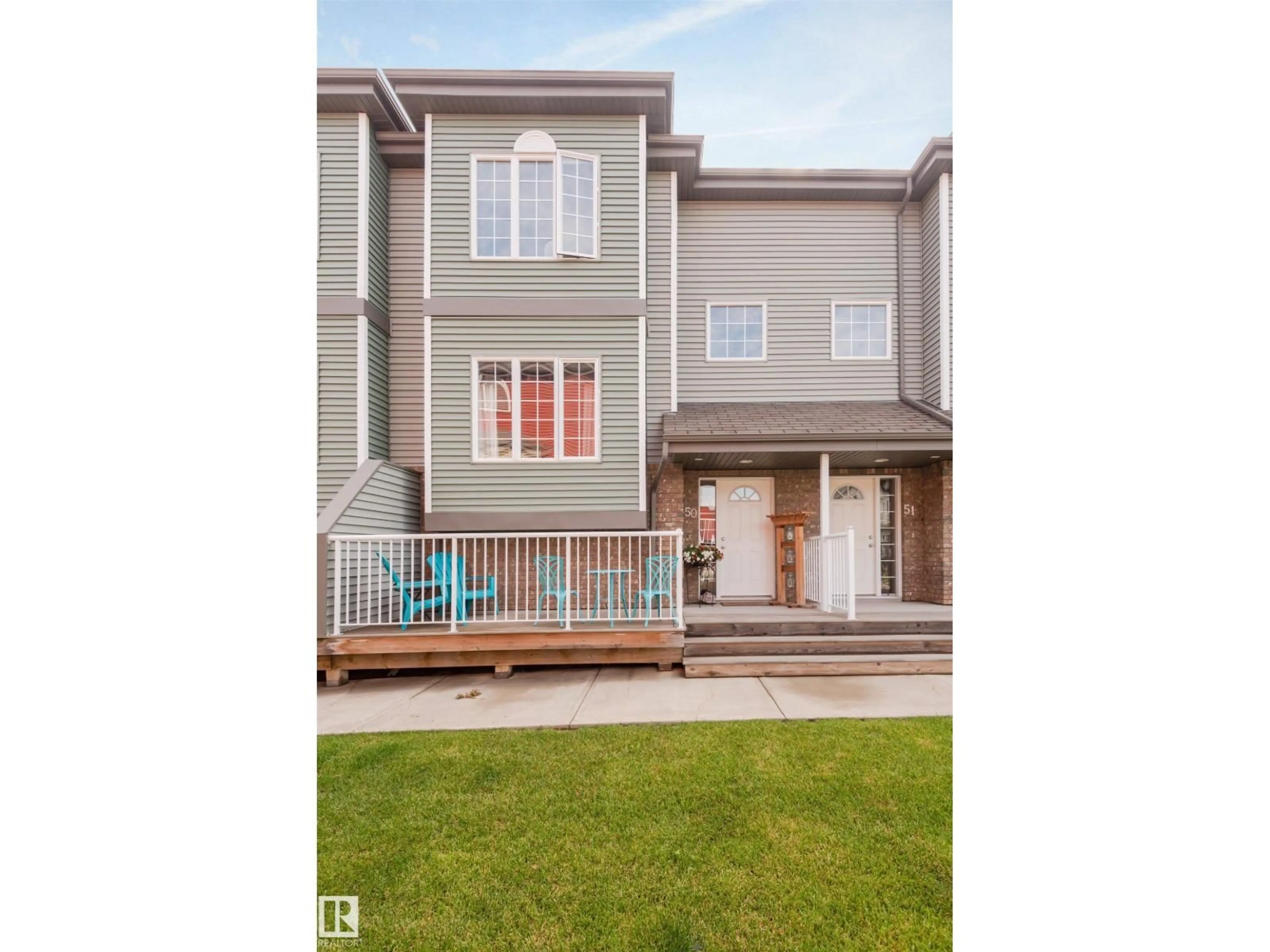Home with vinyl exterior material, street for 50 5102 30 AV, Beaumont Alberta T4X0A9