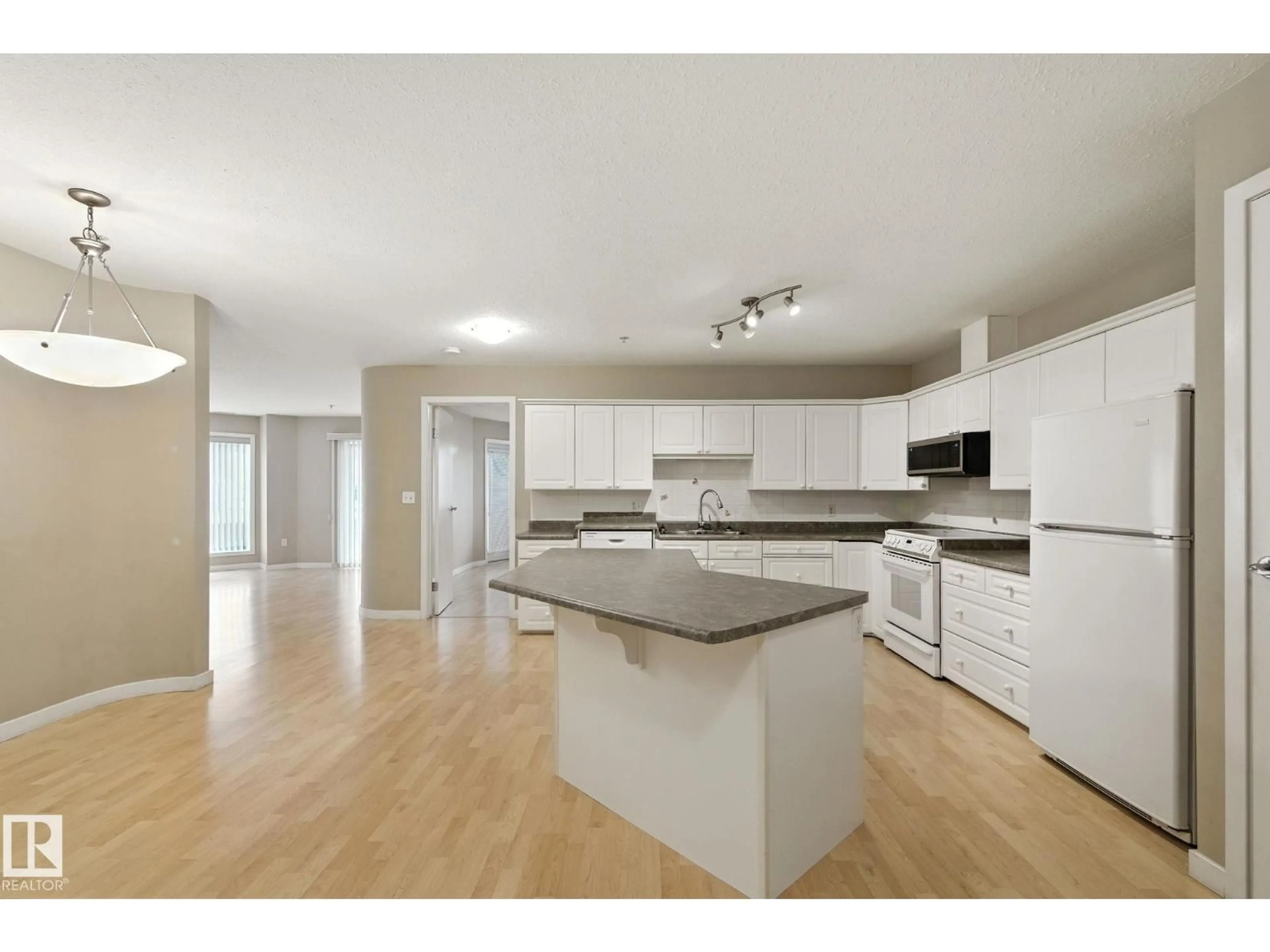 Open concept kitchen, unknown for 320 - 4312 139 AV, Edmonton Alberta T5Y3J4