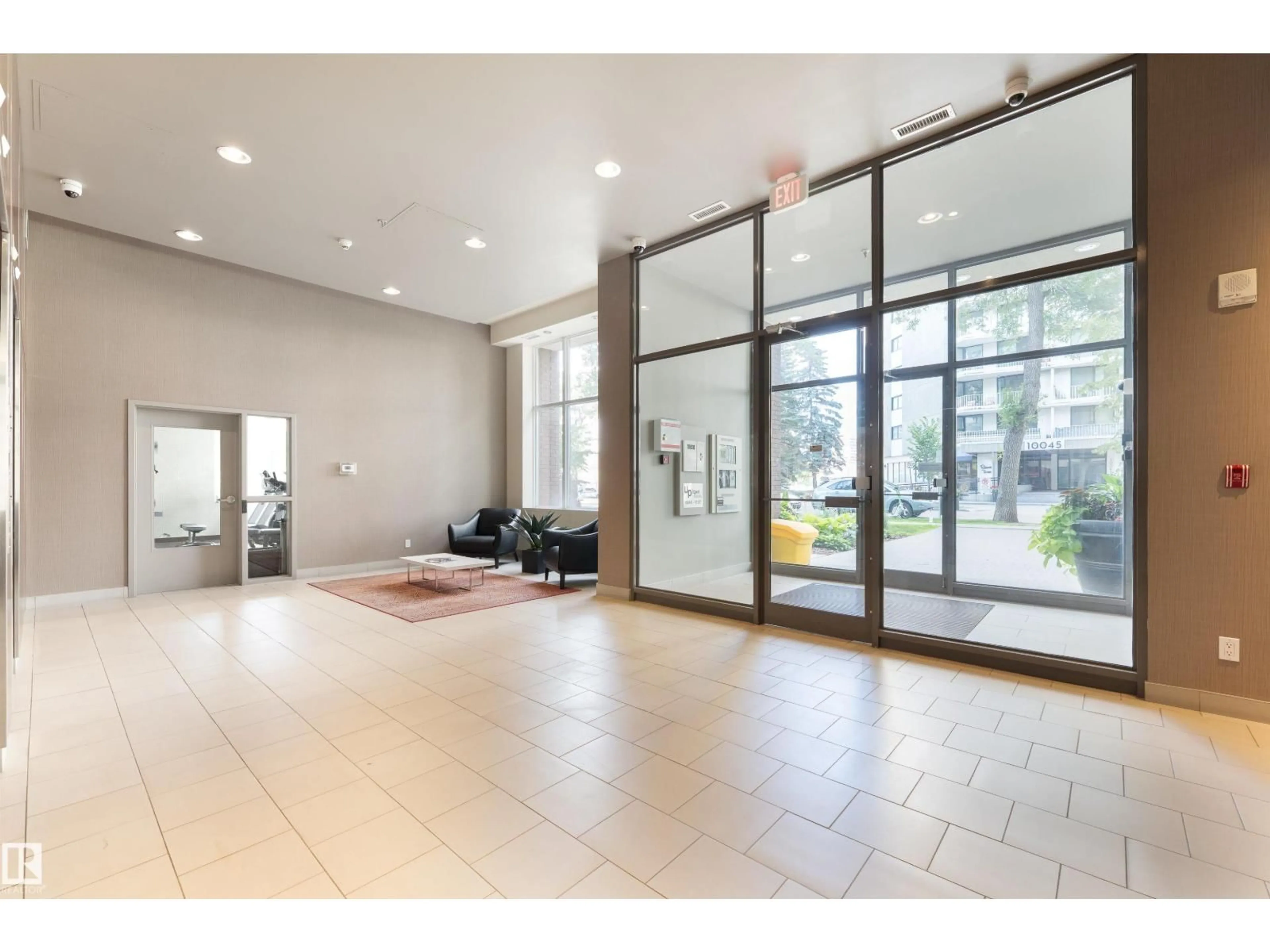 Indoor foyer for #1103 - 10046 117 ST NW, Edmonton Alberta T5K1X2