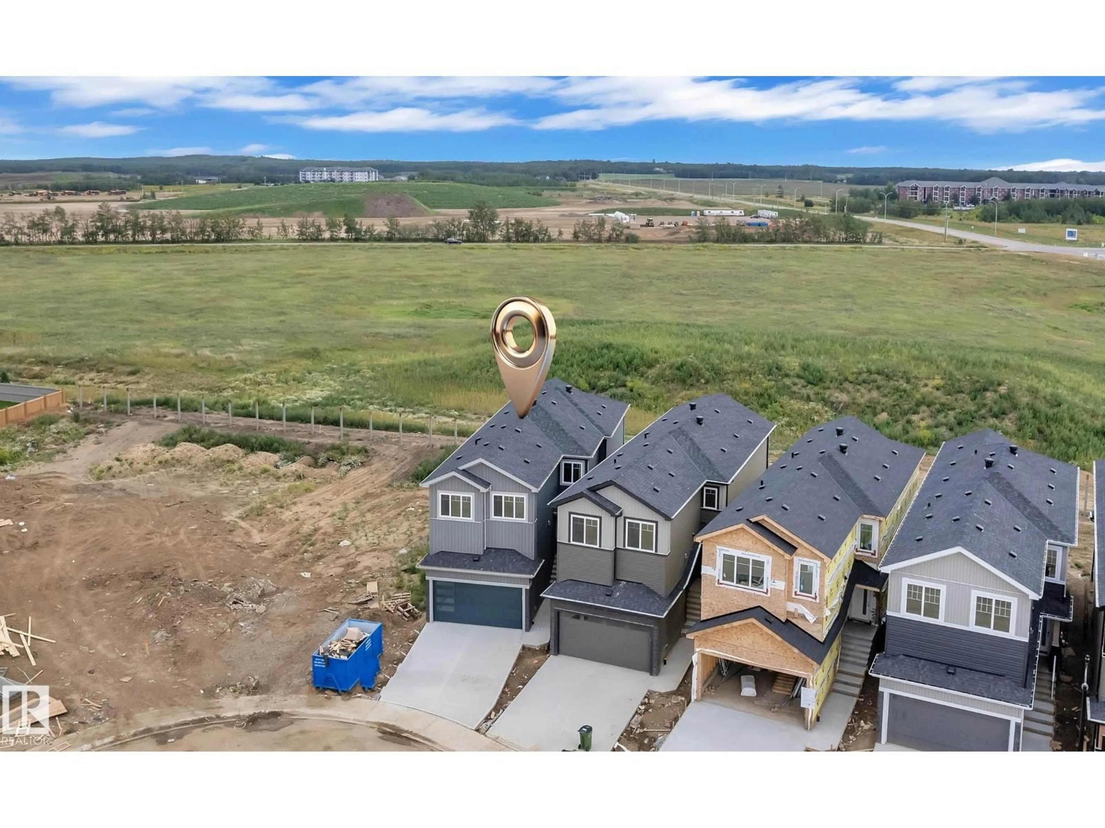 A pic from outside/outdoor area/front of a property/back of a property/a pic from drone, unknown for 22811 80 AV, Edmonton Alberta T5T7X8