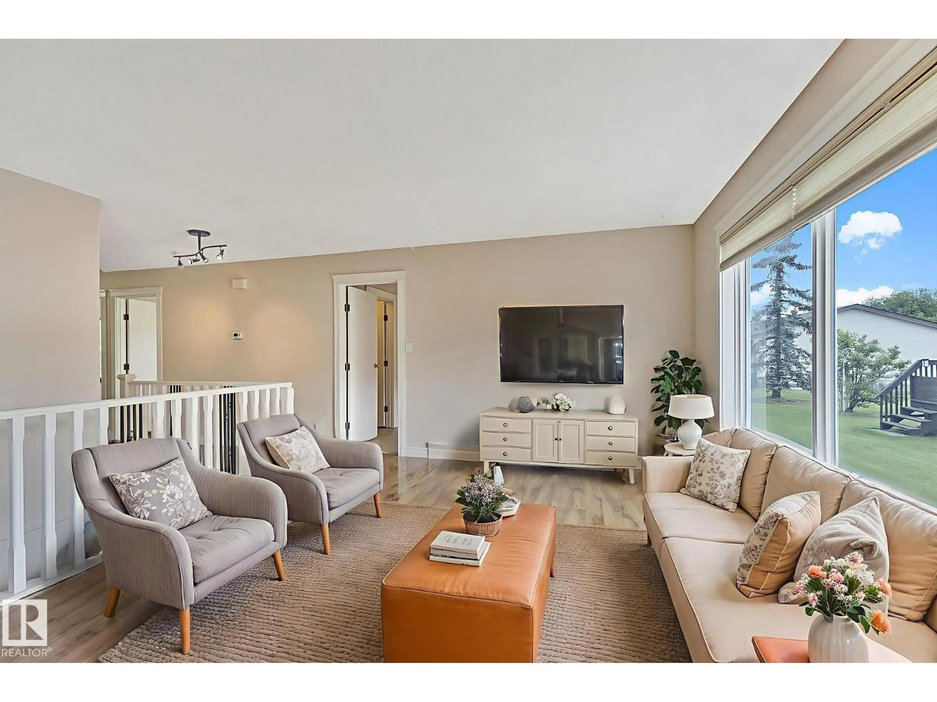 Living room with furniture, unknown for 28 SUNRISE VG, Stony Plain Alberta T7Z1L2