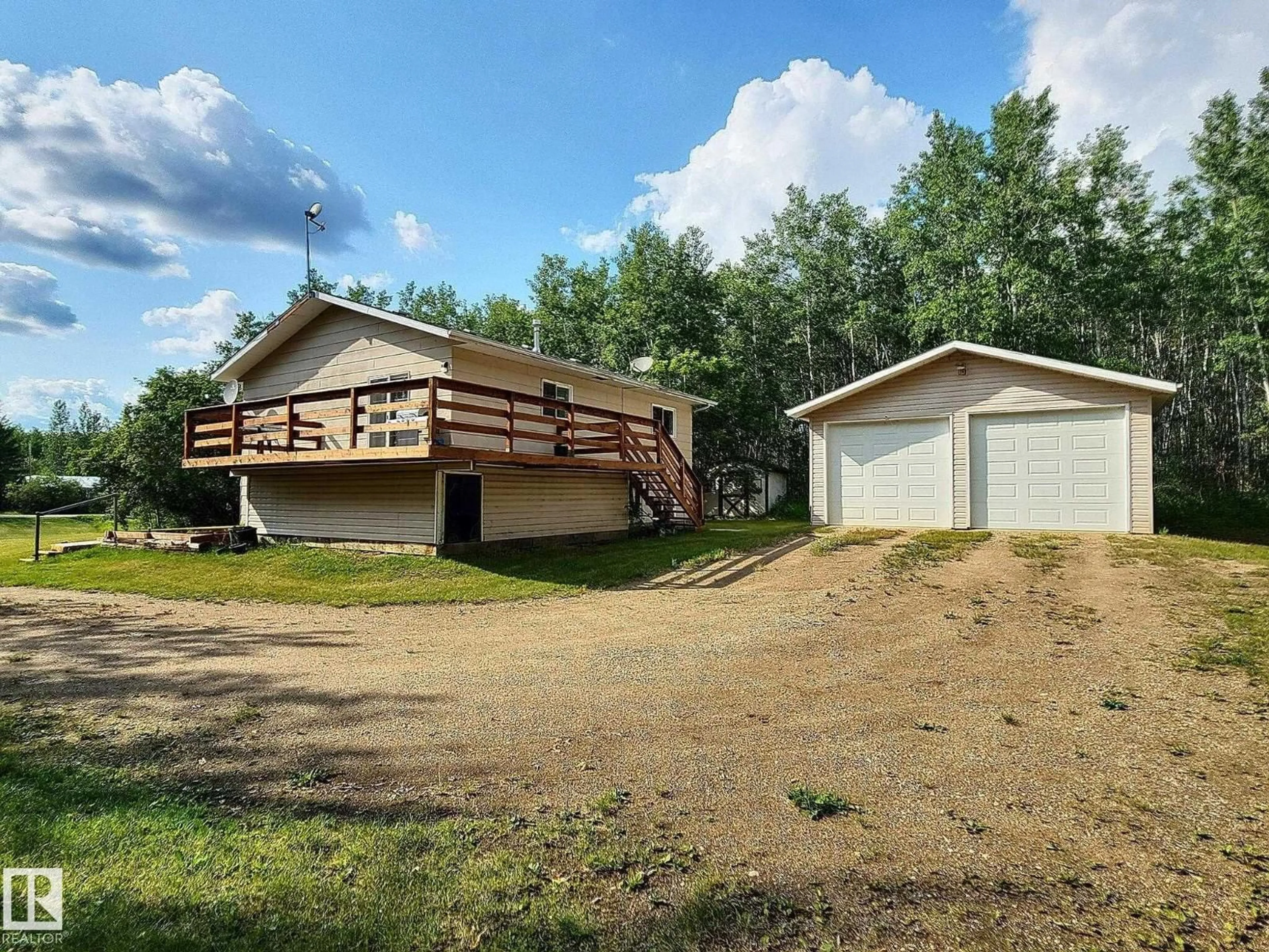 A pic from outside/outdoor area/front of a property/back of a property/a pic from drone, unknown for 304 RANGE ROAD 113, Rural St. Paul County Alberta T0A2Y0