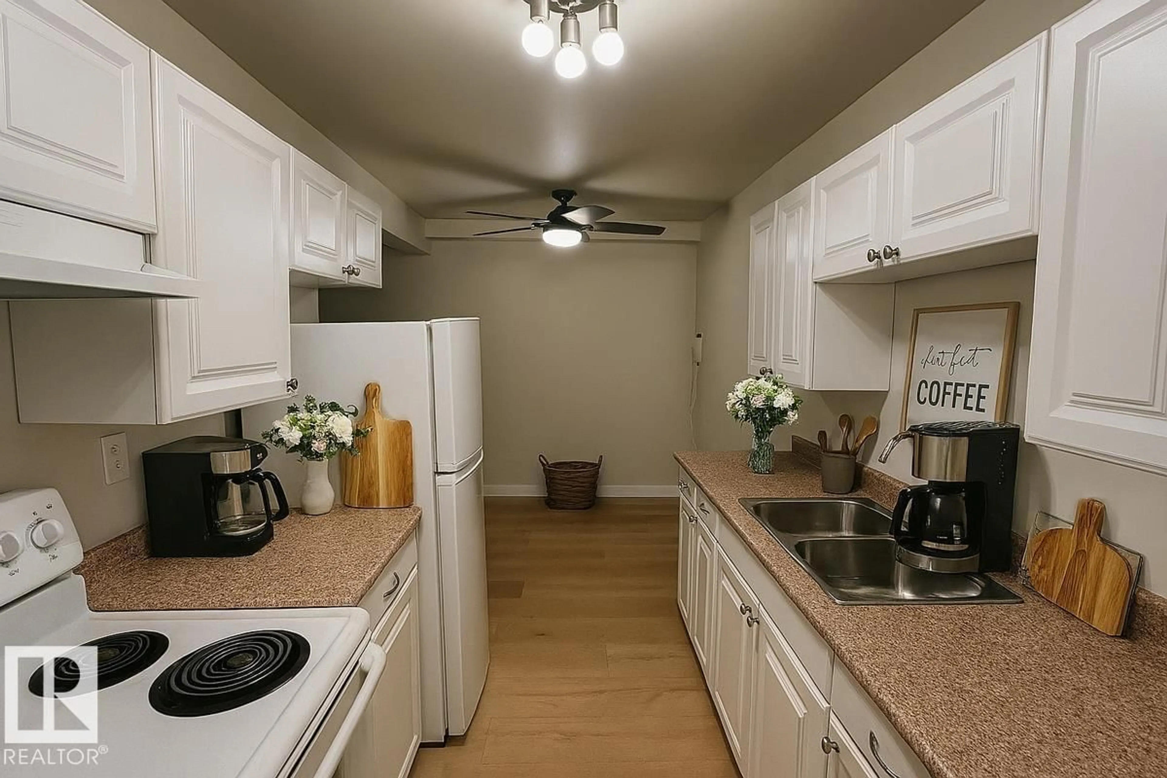 Standard kitchen, unknown for #111 - 10529 93 ST, Edmonton Alberta T5H1X6