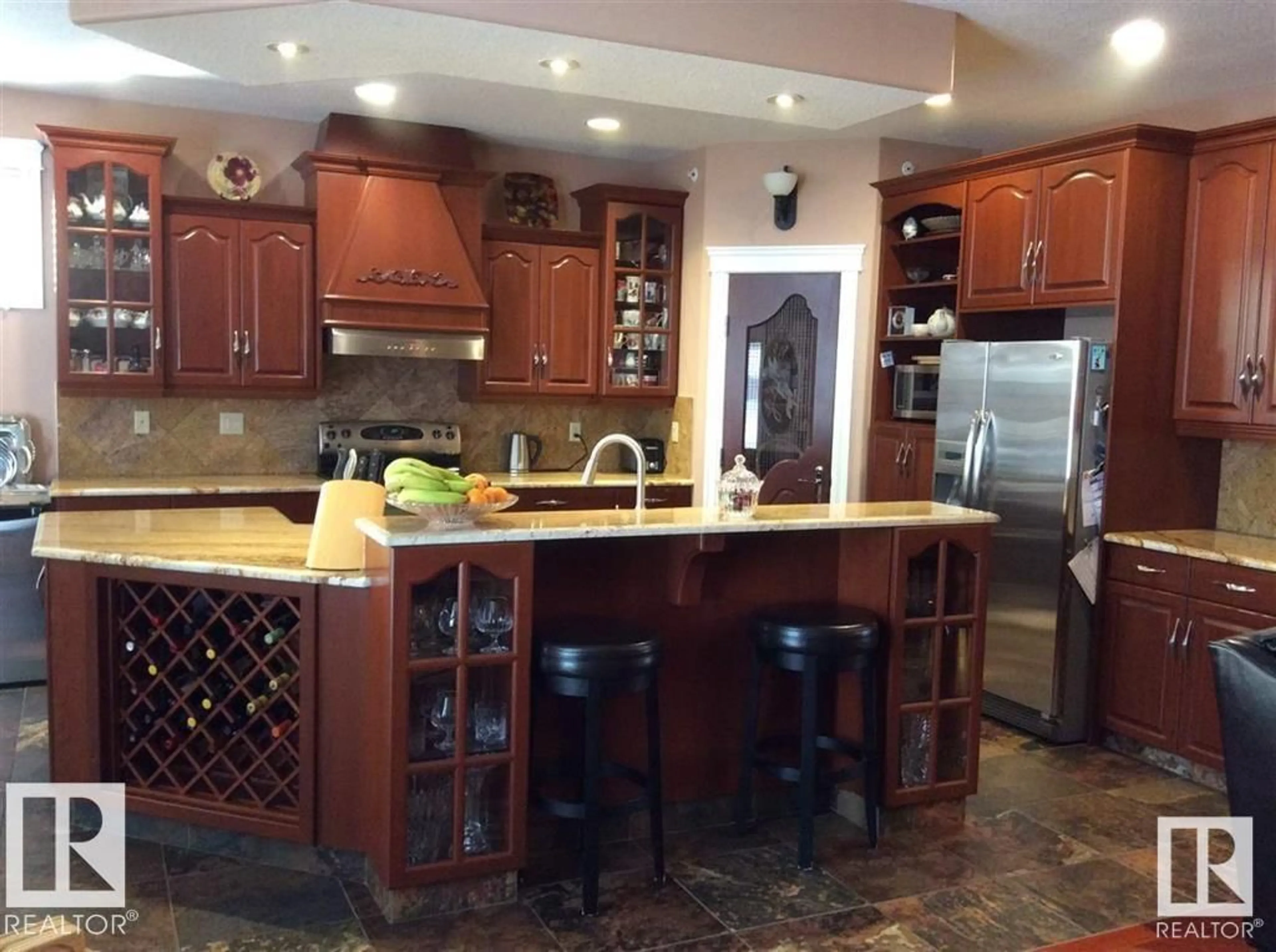 Open concept kitchen, ceramic/tile floor for #43 - 26323 TWP ROAD 532 A, Rural Parkland County Alberta T7X4M1