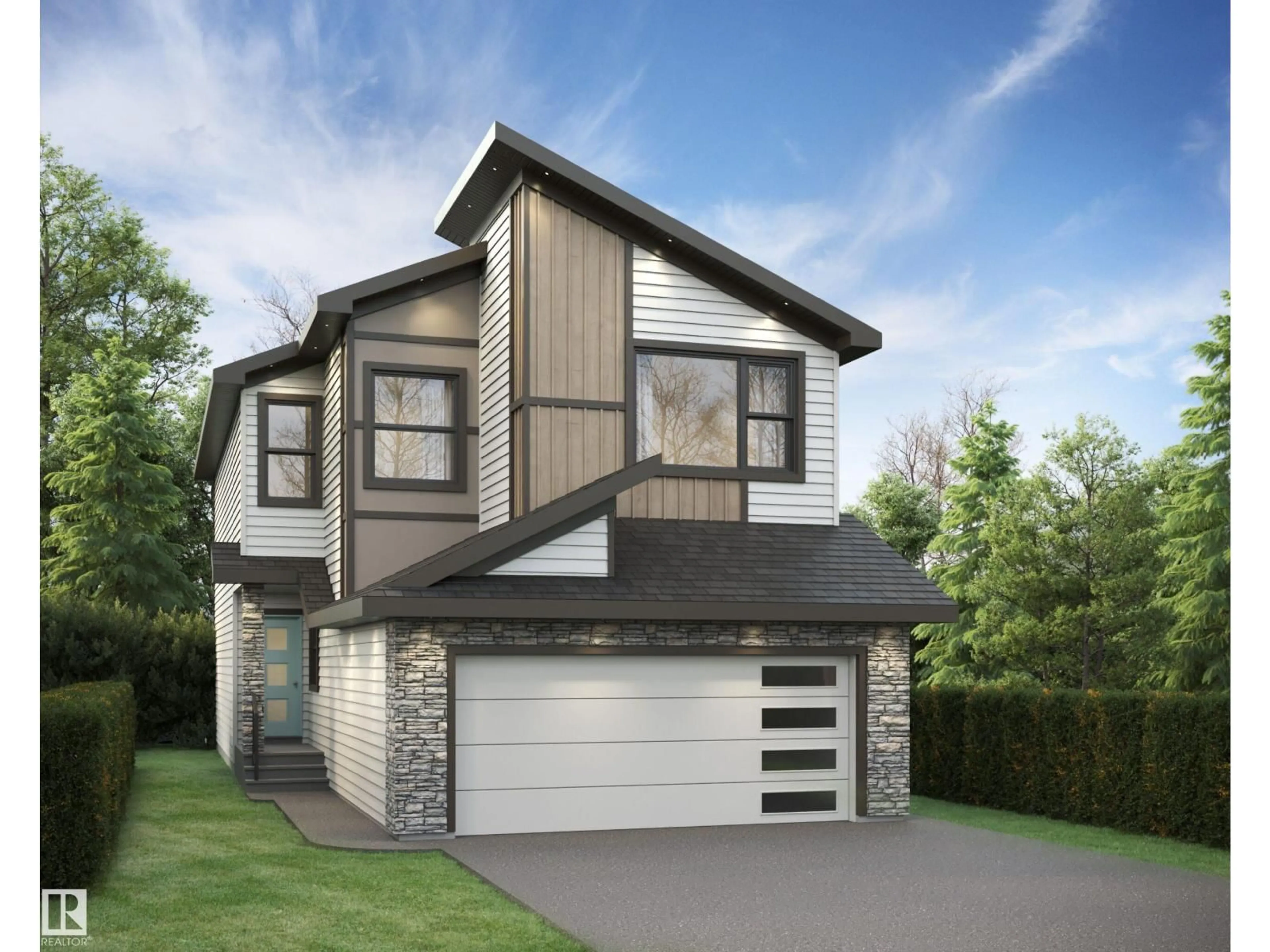 Home with vinyl exterior material, street for NW - 2811 191 ST, Edmonton Alberta T6M3C3