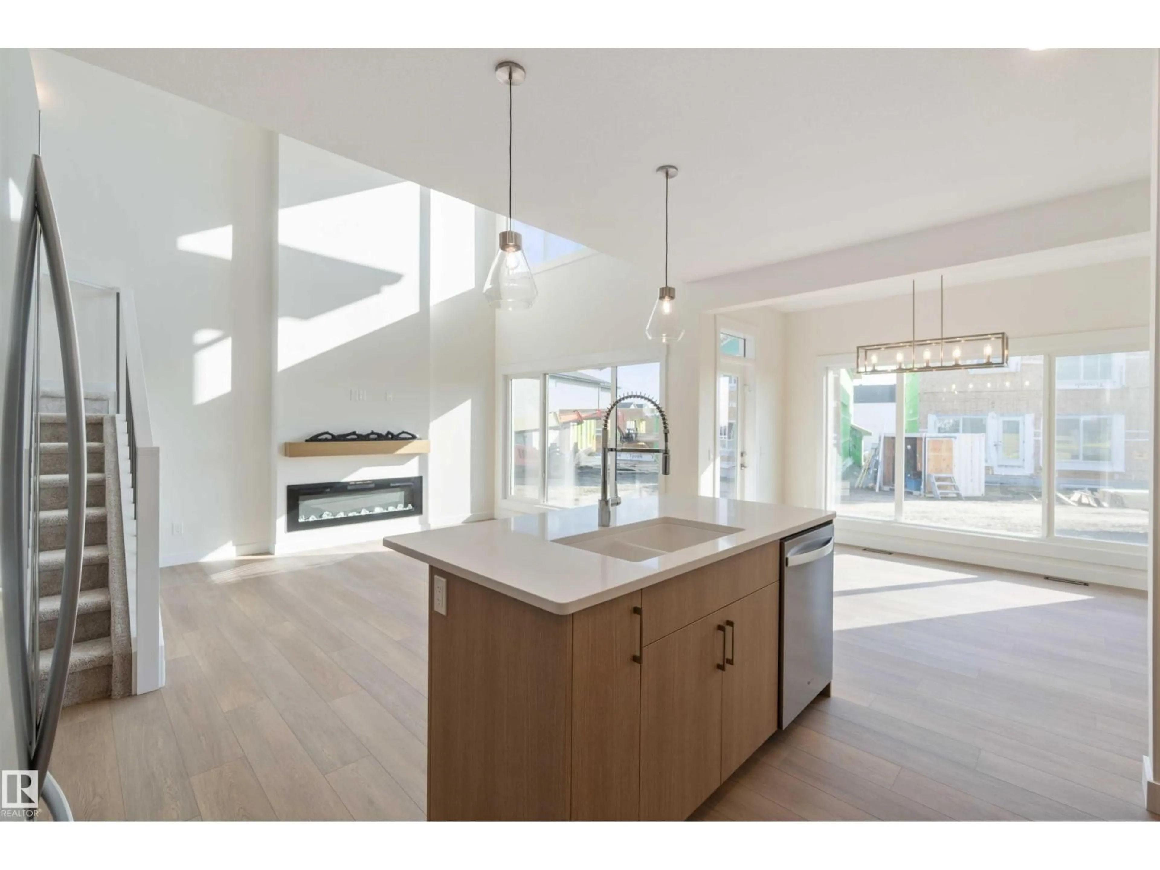 Open concept kitchen, unknown for NW - 2811 191 ST, Edmonton Alberta T6M3C3