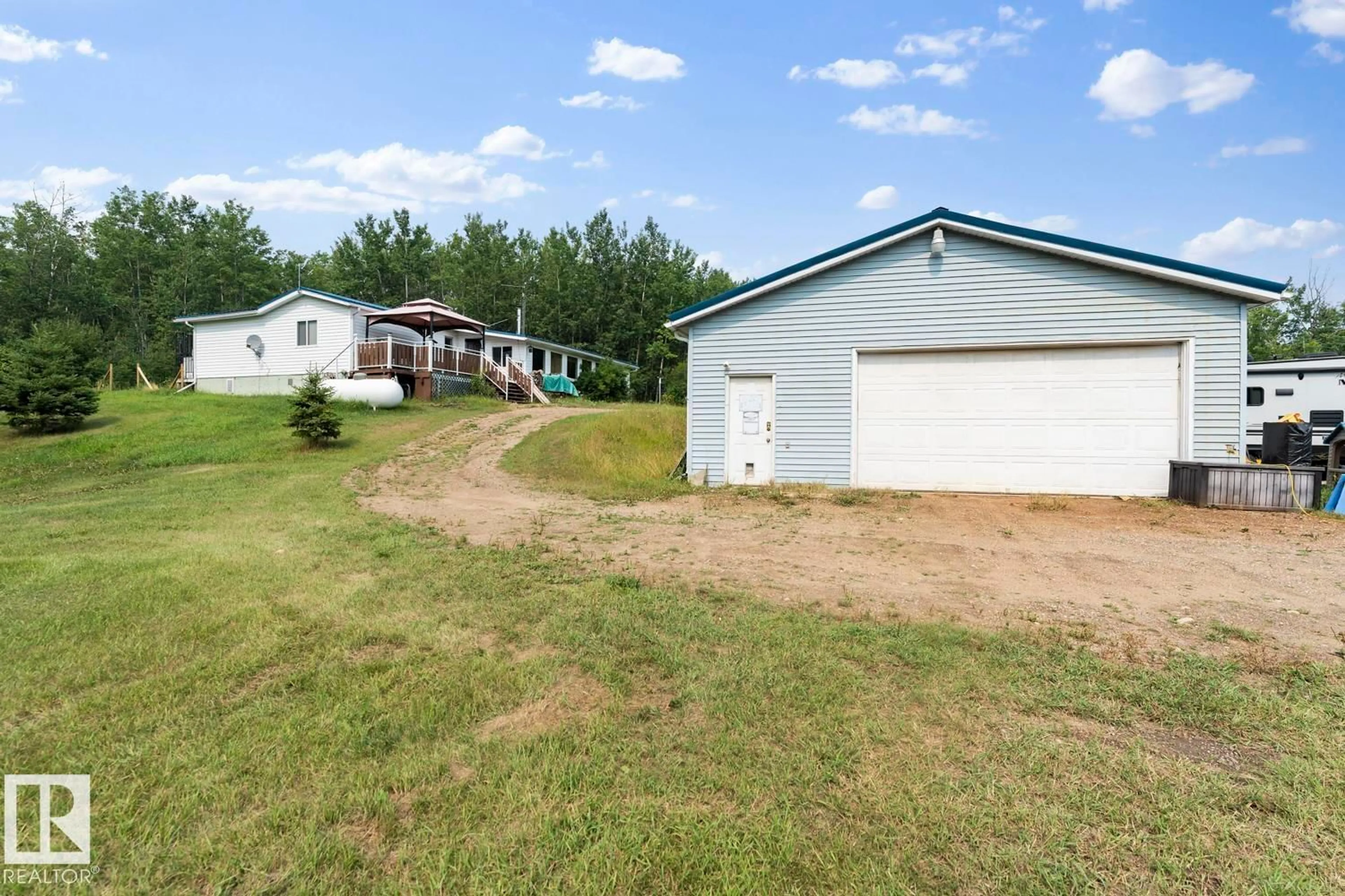 A pic from outside/outdoor area/front of a property/back of a property/a pic from drone, unknown for 41027 TWP RD 625 A, Rural Bonnyville M.D. Alberta T0A2E0