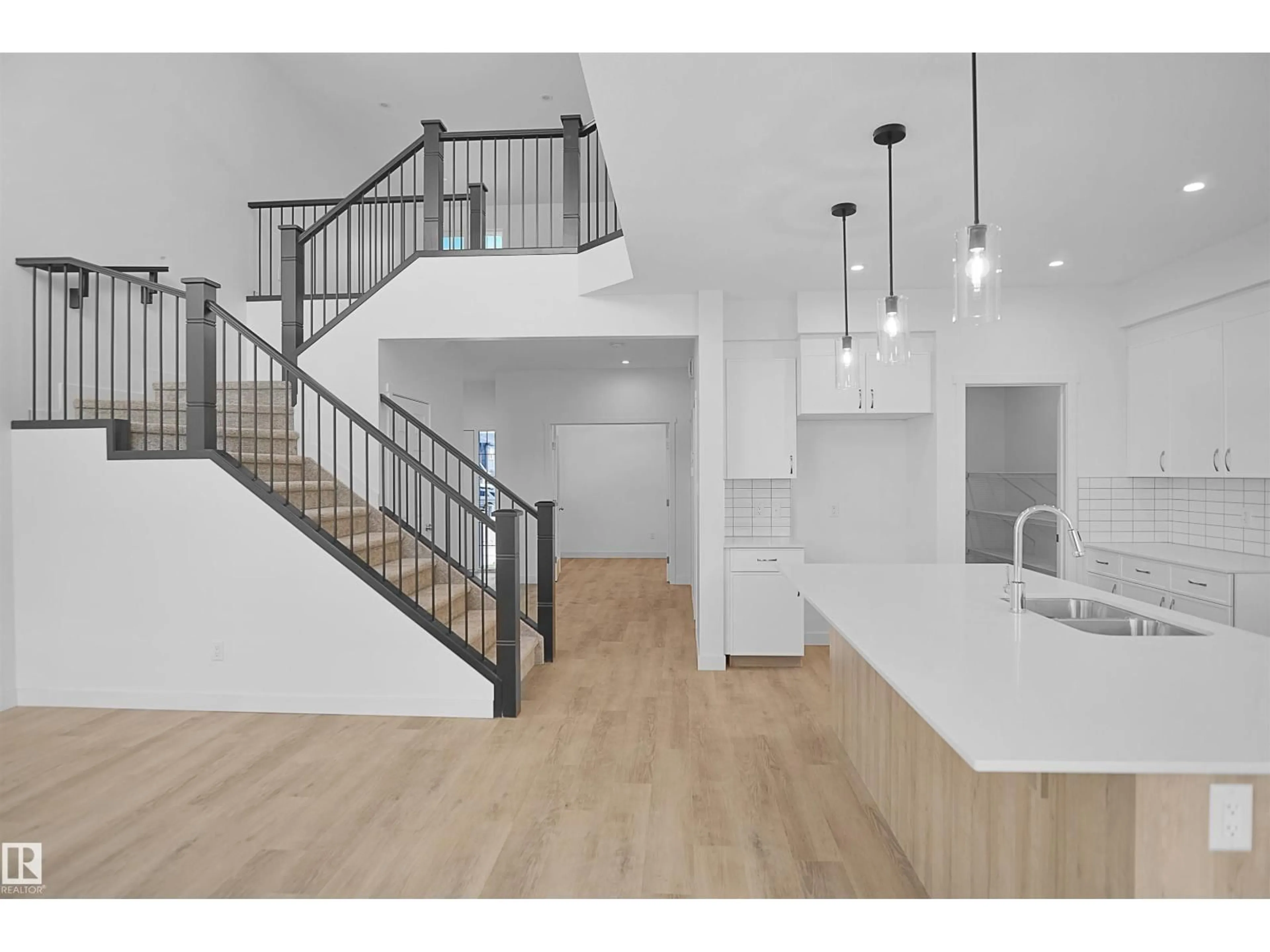 Open concept kitchen, unknown for 22007 81 AV, Edmonton Alberta T5T7H9