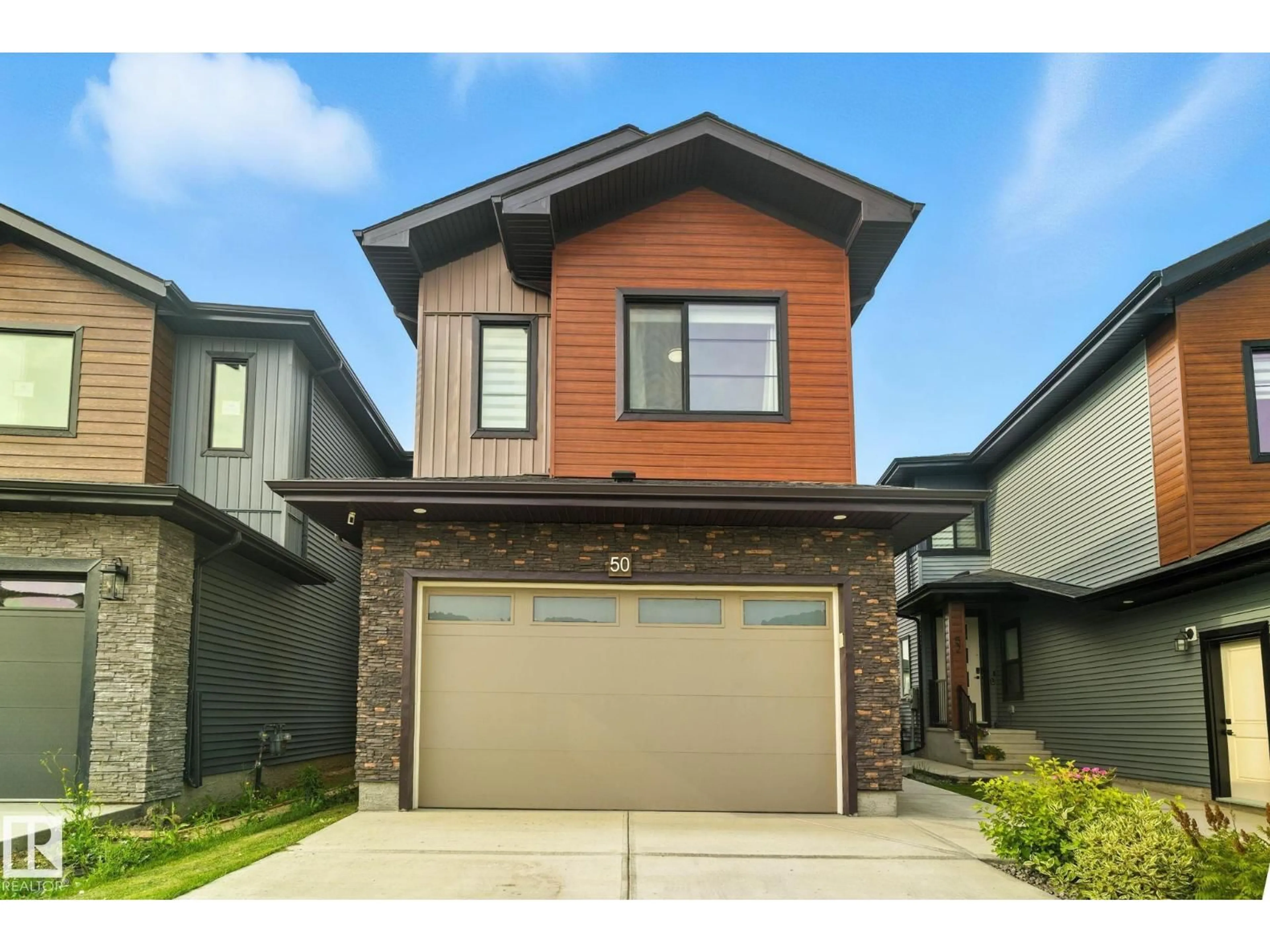Home with brick exterior material, street for 50 GRASSVIEW CR, Spruce Grove Alberta T7X3G1