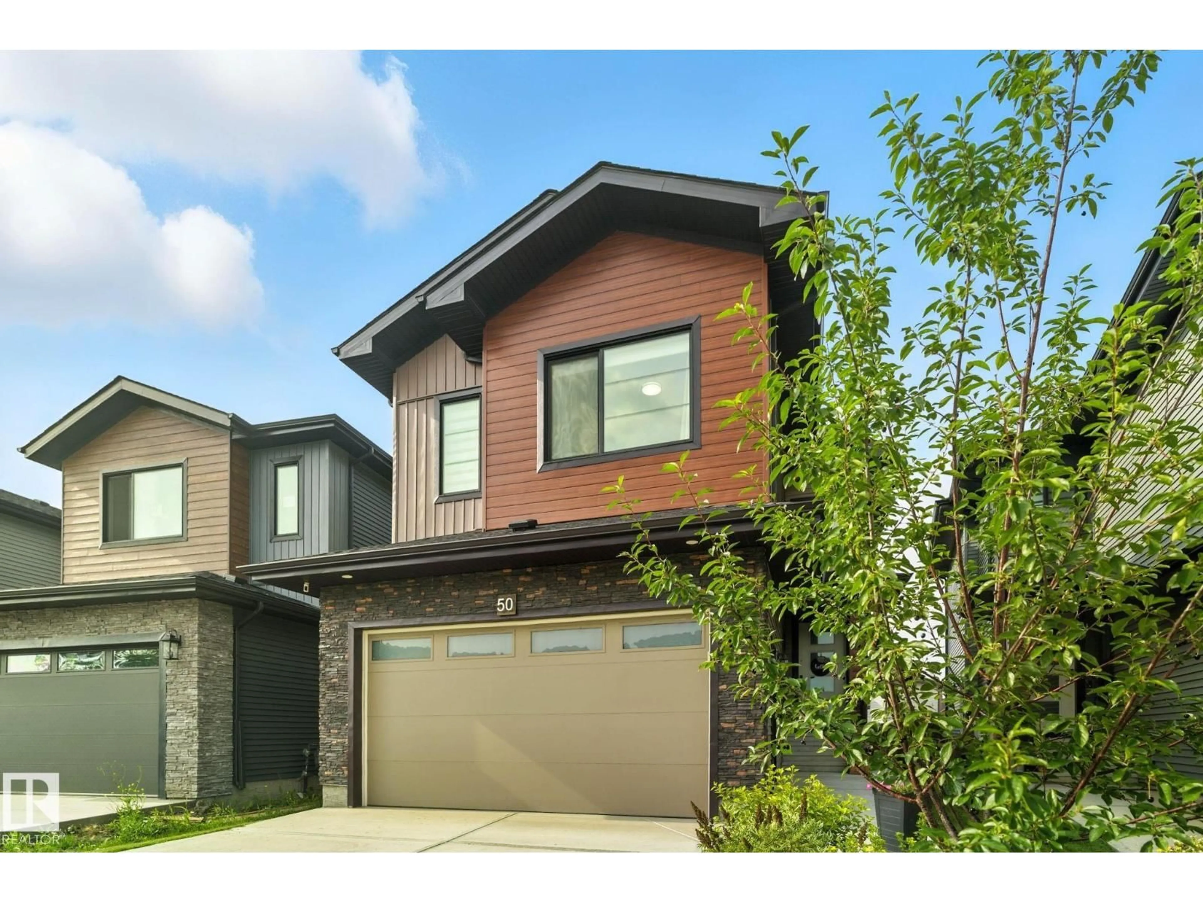 Home with brick exterior material, street for 50 GRASSVIEW CR, Spruce Grove Alberta T7X3G1