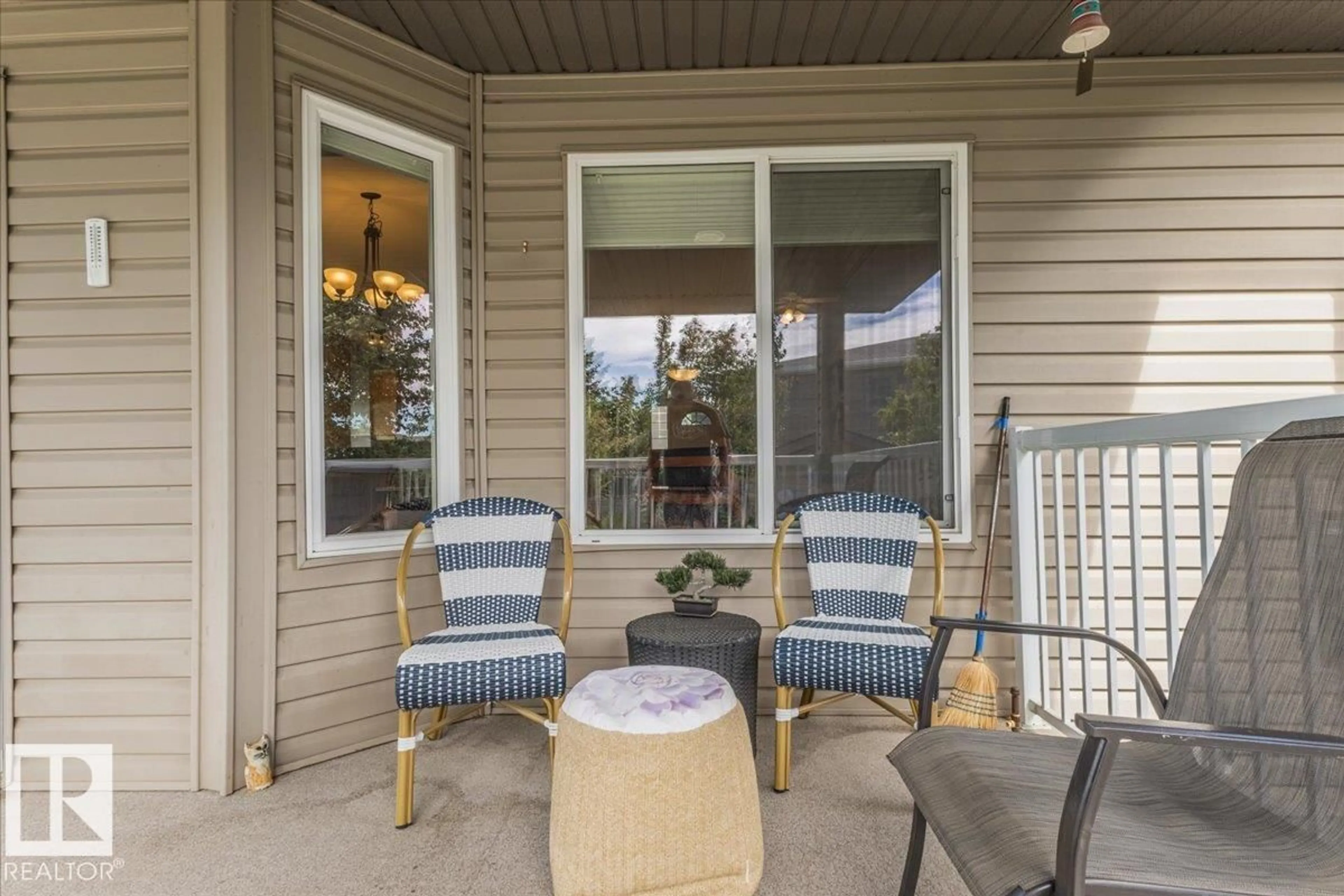 Patio, water/lake/river/ocean view for 12 NORDAL CL, Wetaskiwin Alberta T9A0P1