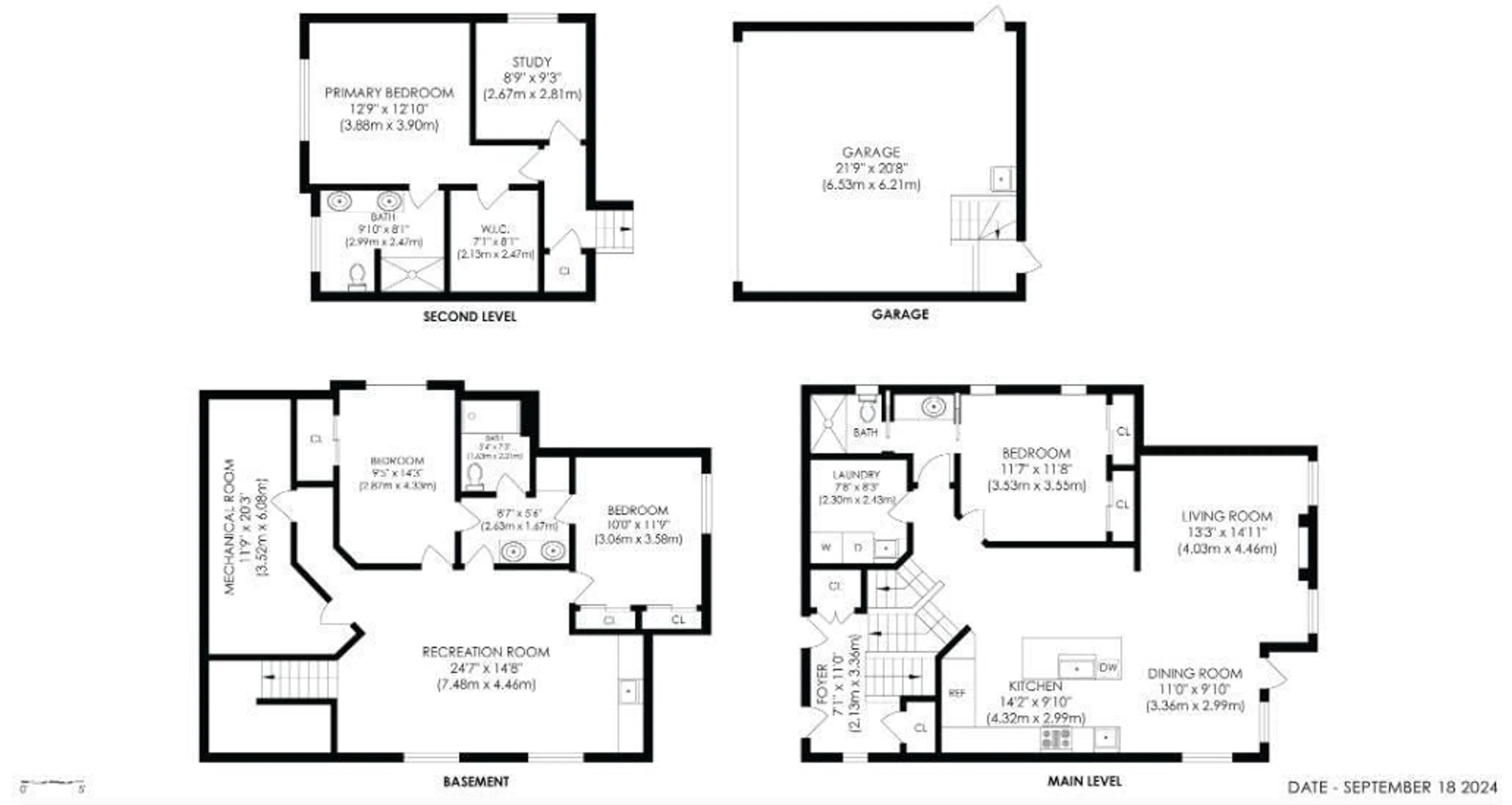 Floor plan for 71 RATELLE CI, St. Albert Alberta T8N7V8