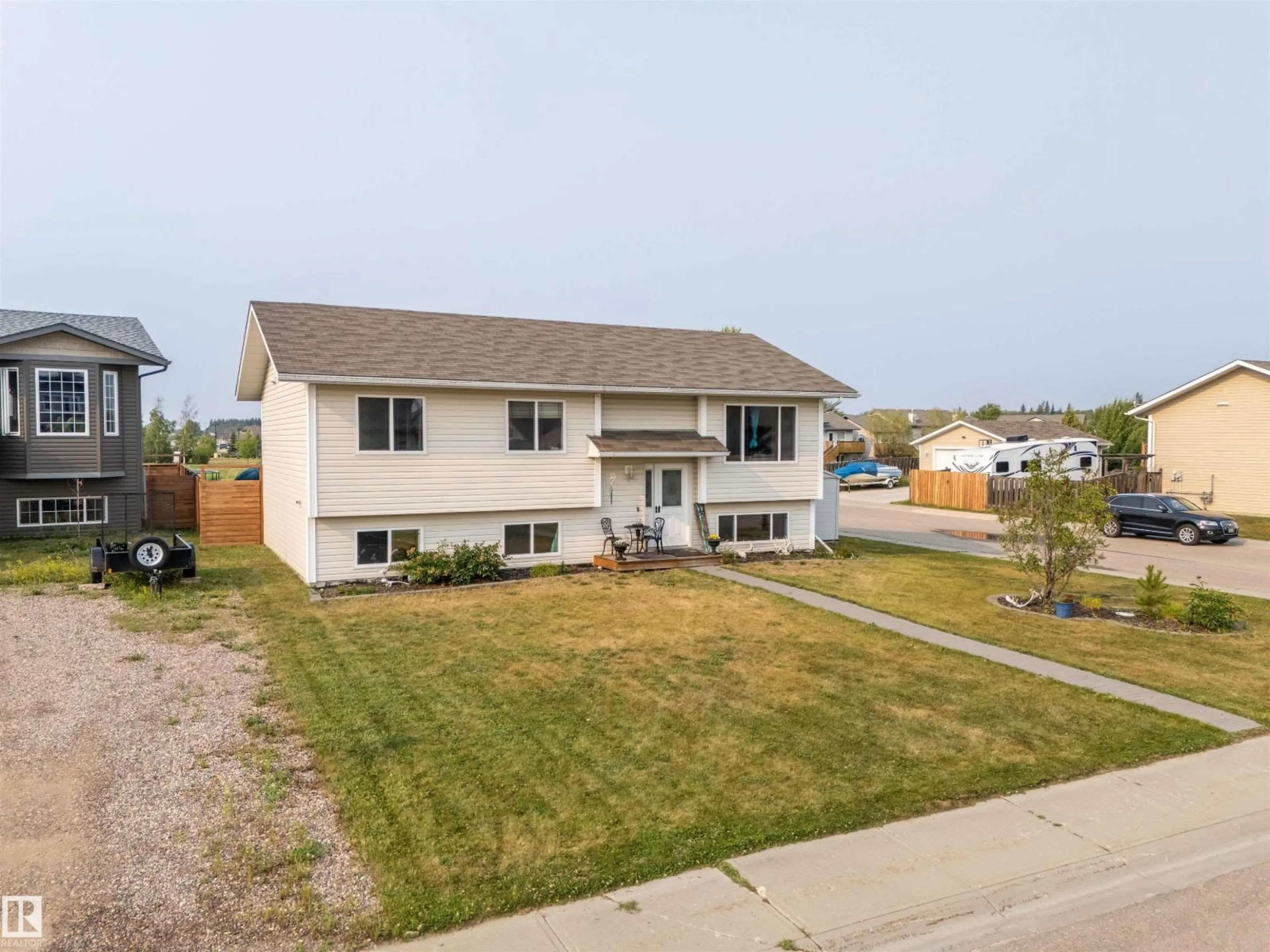 A pic from outside/outdoor area/front of a property/back of a property/a pic from drone, street for 4802 64 AVE, Cold Lake Alberta T9M0A9