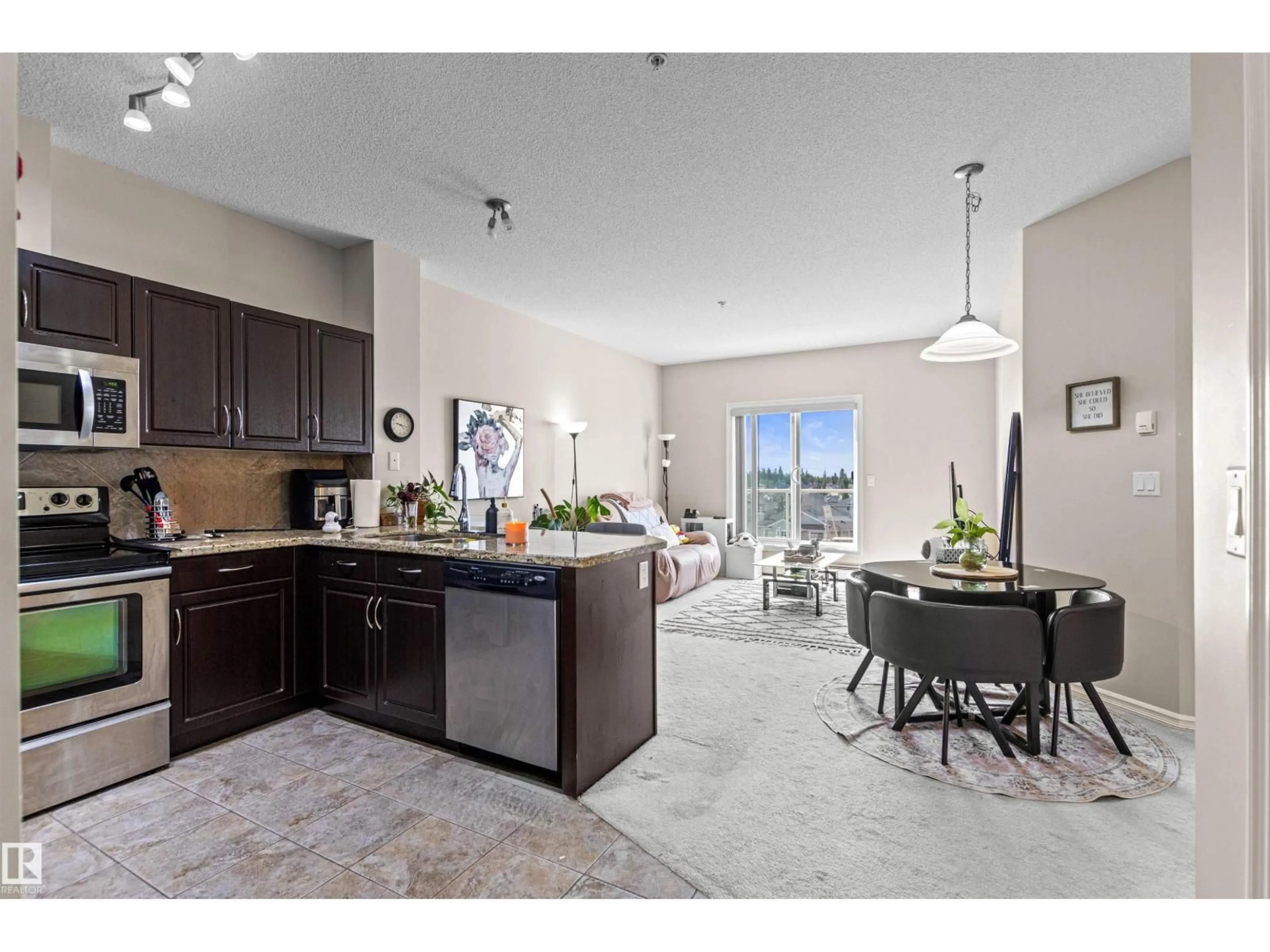 Open concept kitchen, unknown for #436 - 263 MACEWAN RD, Edmonton Alberta T6W0C4