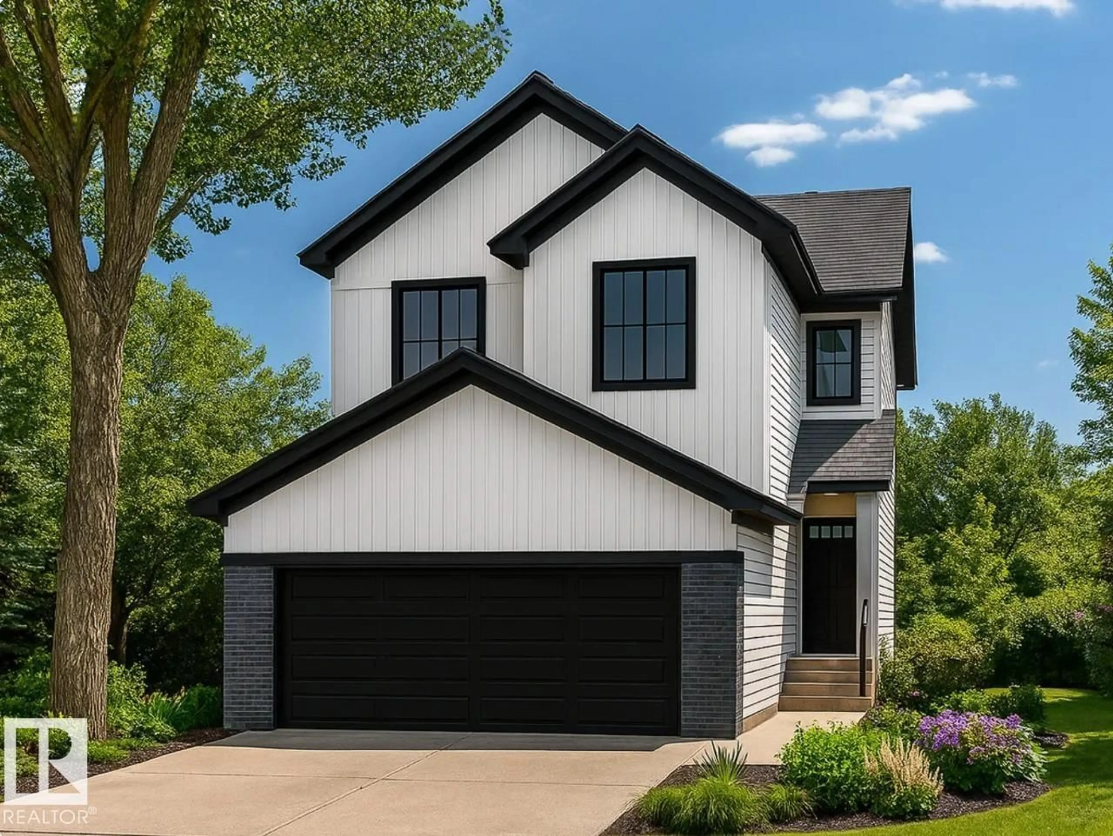 Home with vinyl exterior material, street for 22607 90 AV, Edmonton Alberta T5T7X1