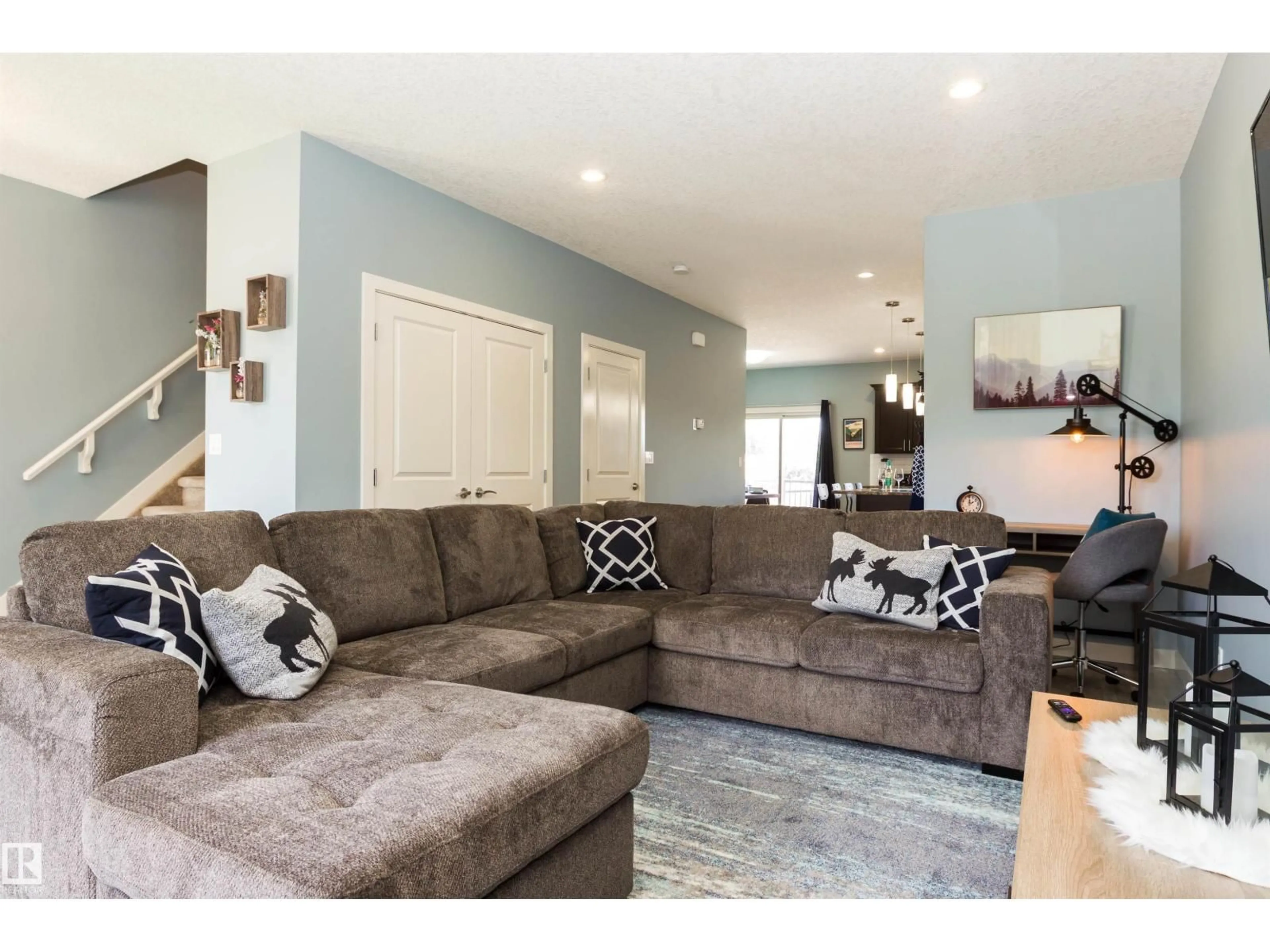 Living room with furniture, unknown for NW - 9449 152 ST, Edmonton Alberta T5R1N1