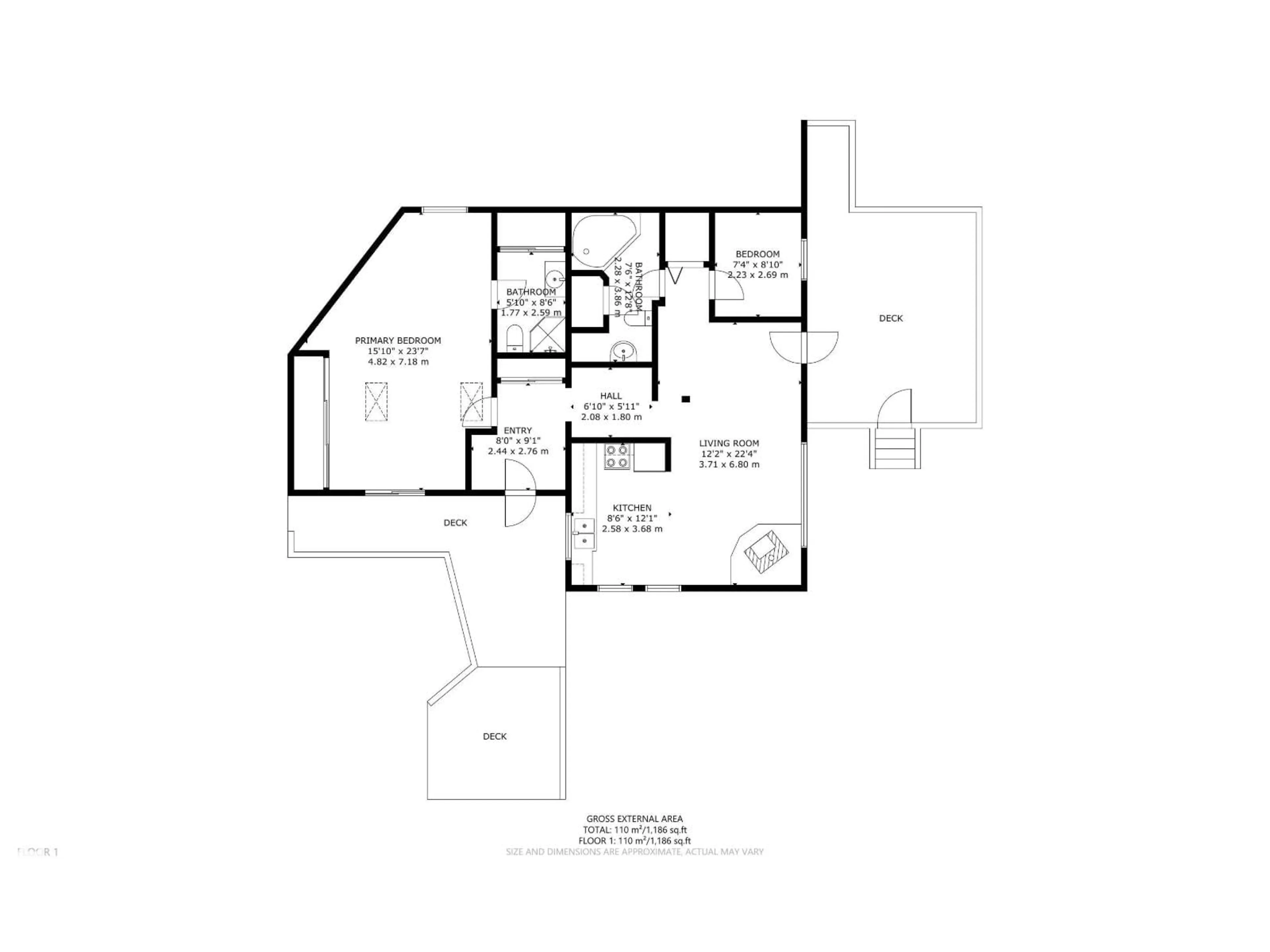 Floor plan for 7 - 54114 RGE ROAD 52, Rural Lac Ste. Anne County Alberta T0E0L0