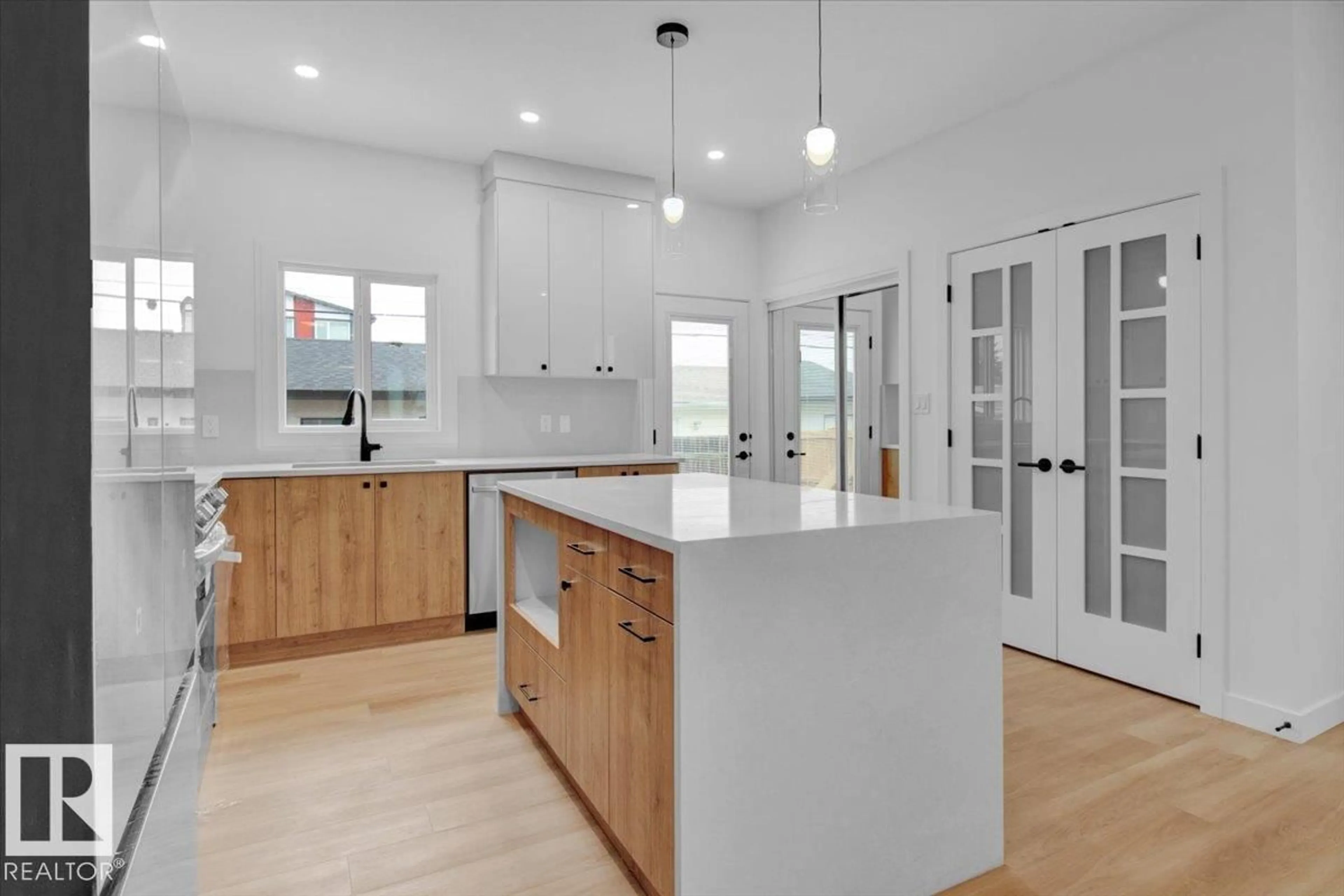 Open concept kitchen, unknown for 11126 132 ST, Edmonton Alberta T5M1E5