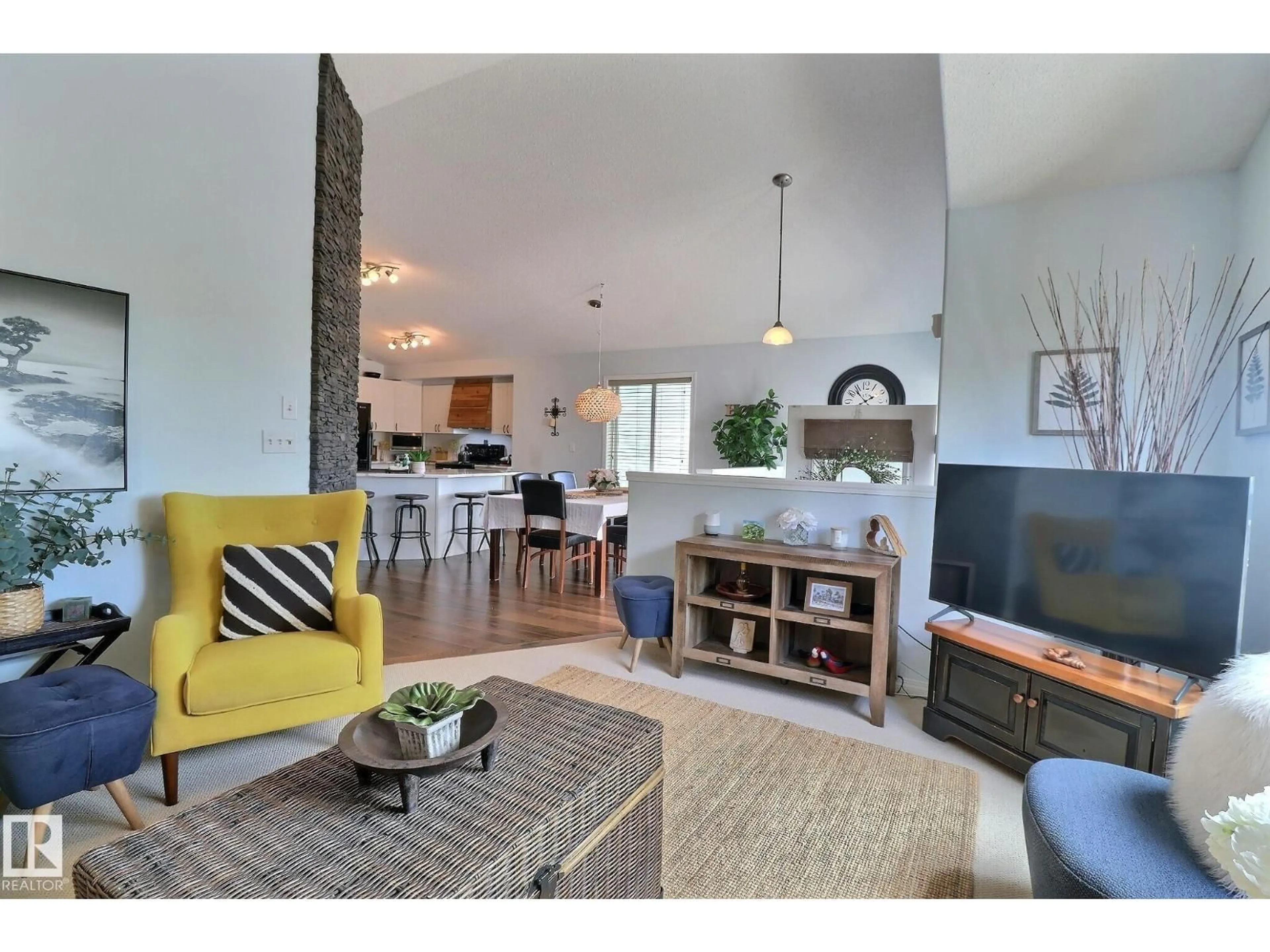 Living room with furniture, unknown for 4343 MCMULLEN WY, Edmonton Alberta T6W1N5