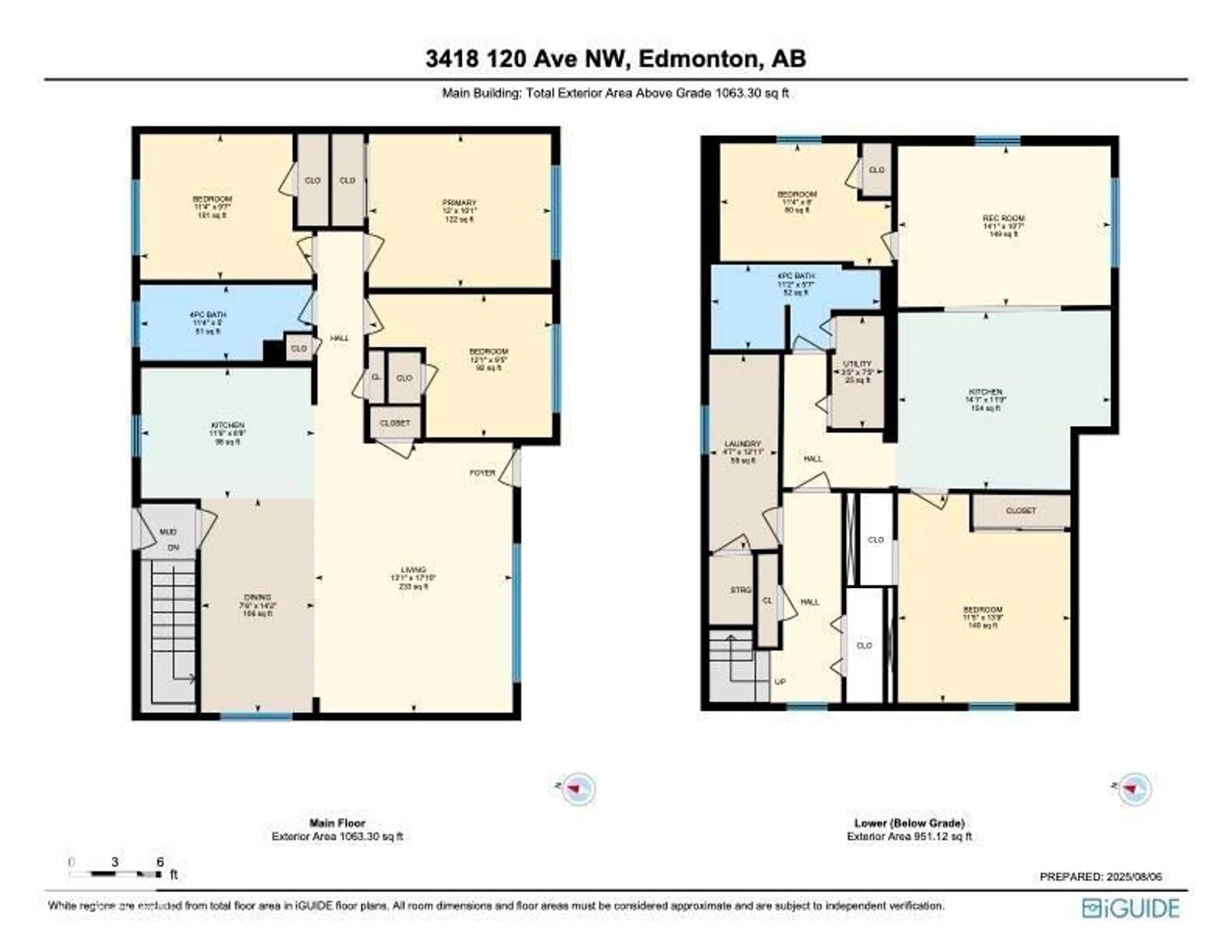 Floor plan for NW - 3418 120 AV, Edmonton Alberta T5W1K2