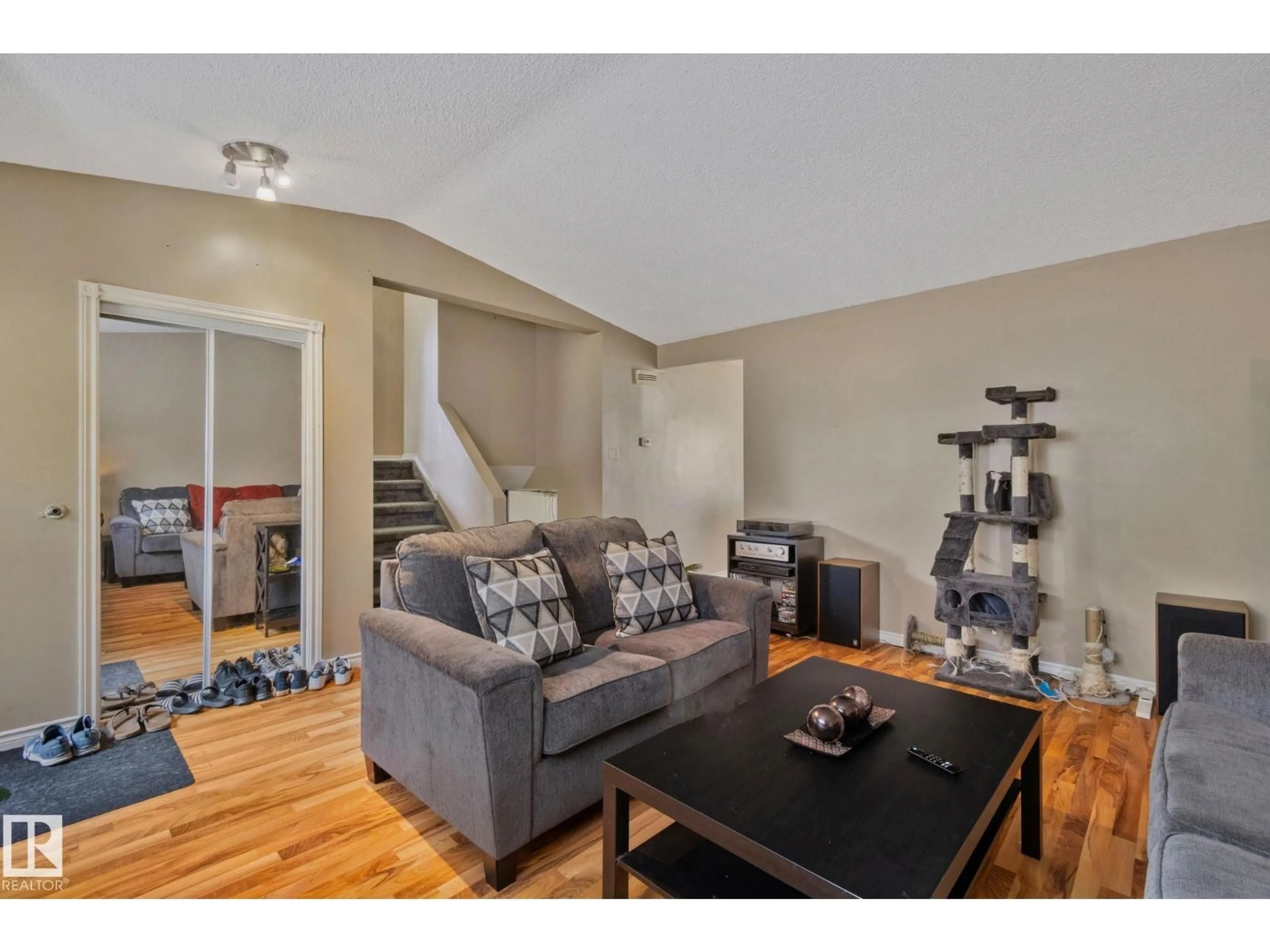 Living room with furniture, unknown for 4424 32A AV, Edmonton Alberta T6L4W8