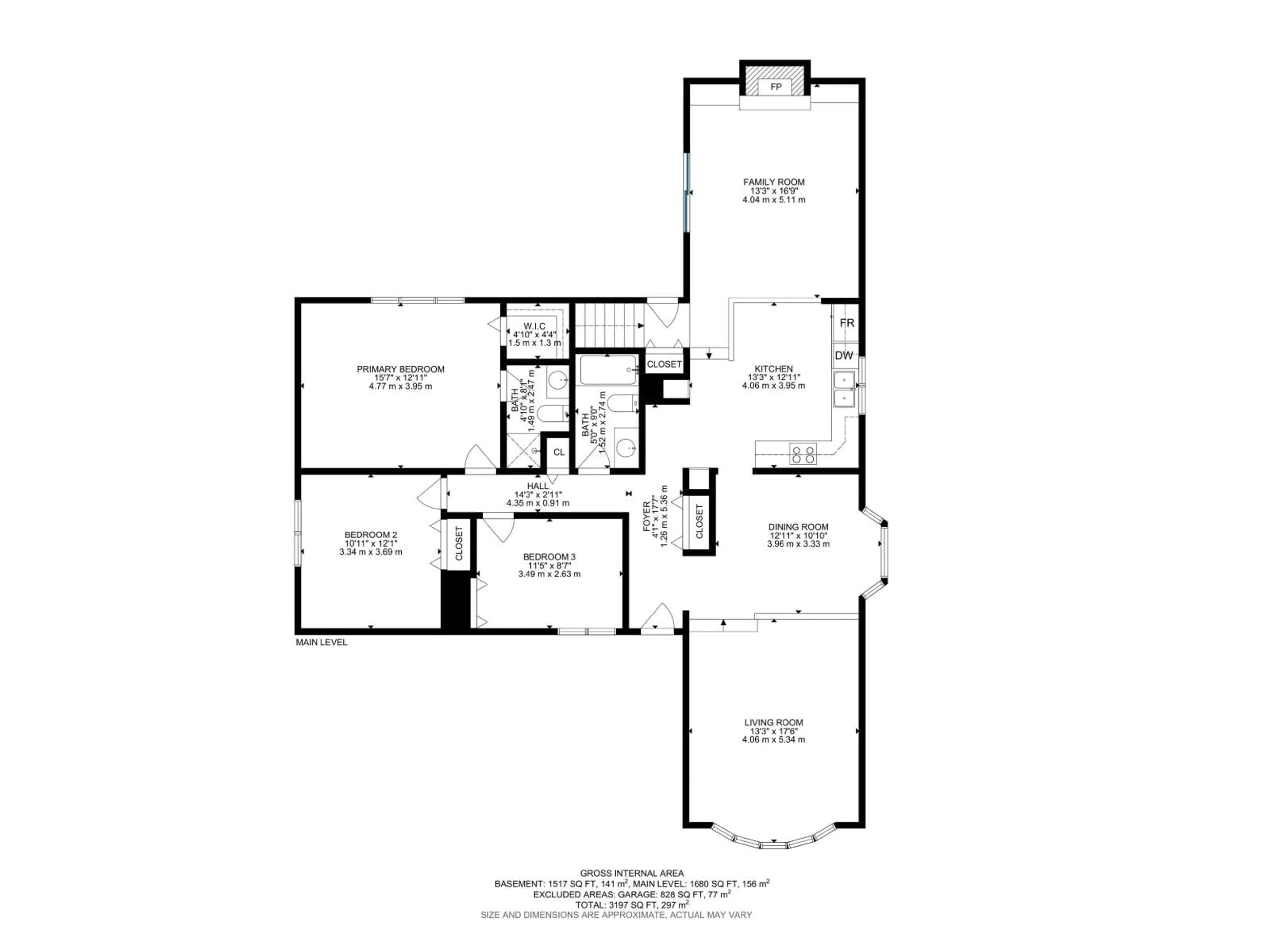 Floor plan for 5501 54 AV, Beaumont Alberta T4X1A4