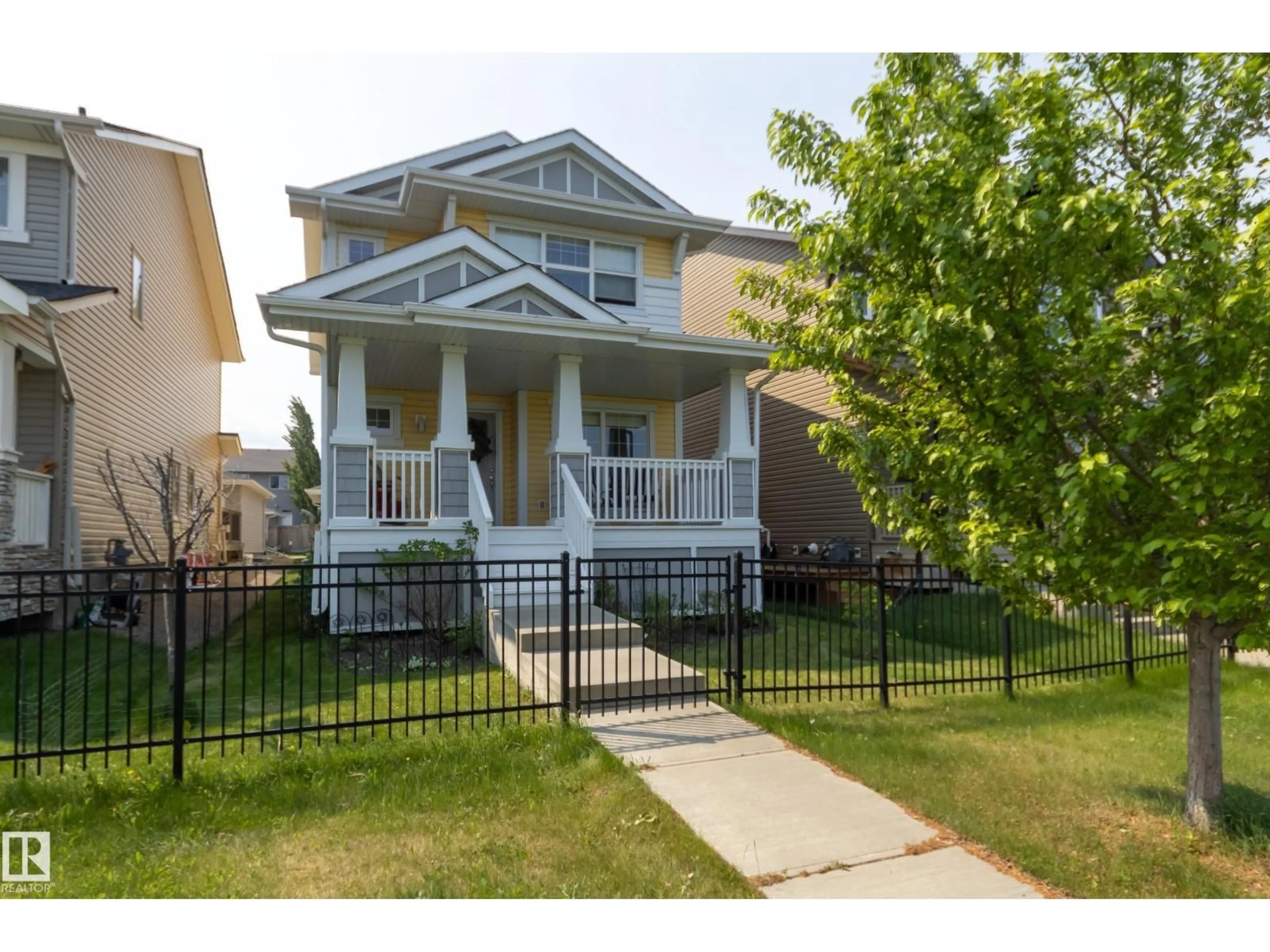 Home with vinyl exterior material, street for 1832 CARRUTHERS LN, Edmonton Alberta T6W0Z1