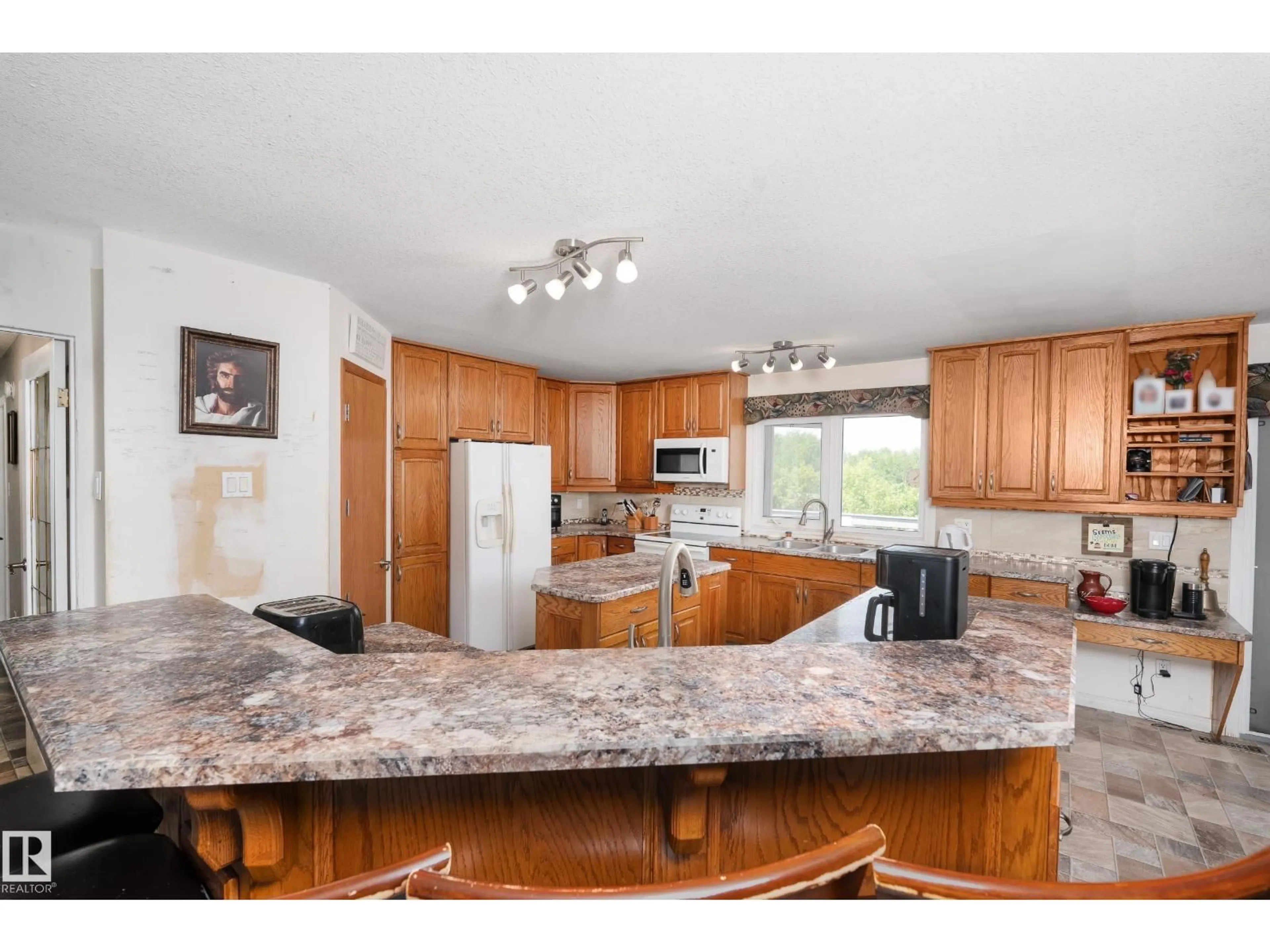 Open concept kitchen, unknown for 145 22458 TWP ROAD 510, Rural Strathcona County Alberta T8C1H1
