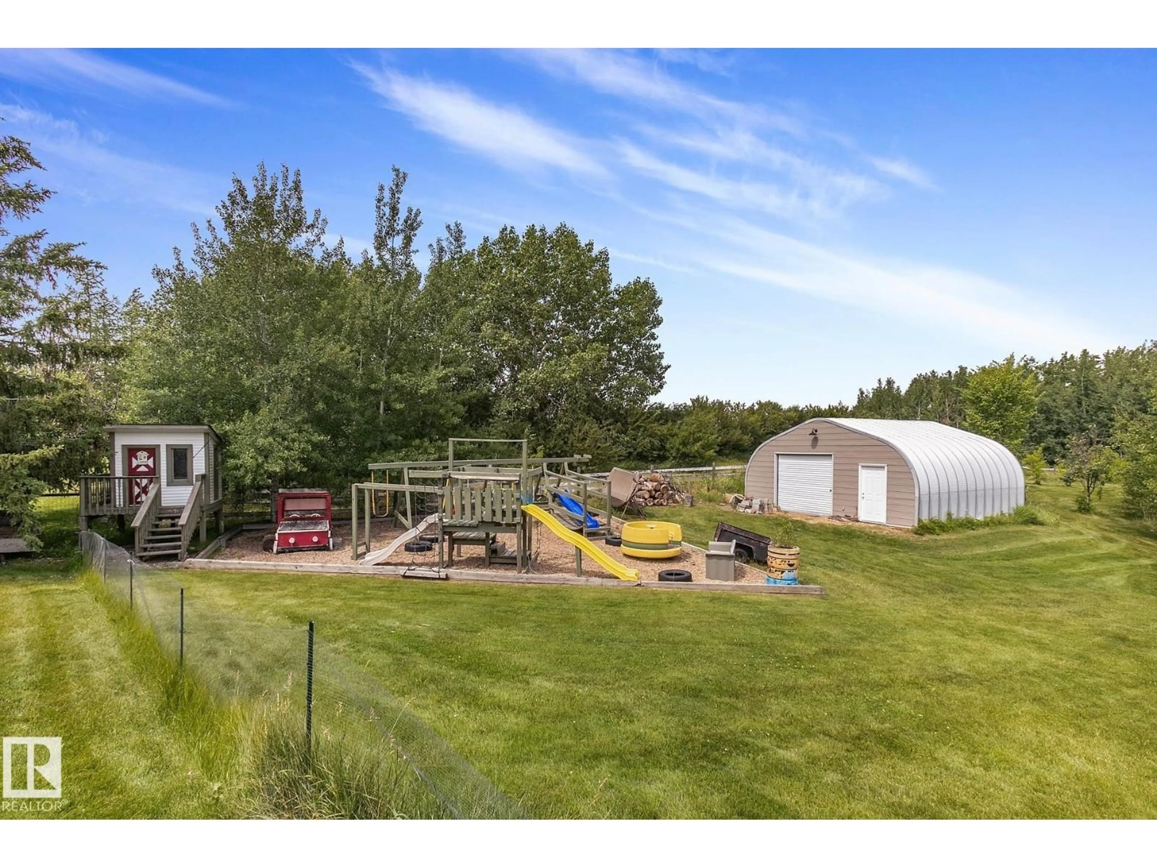 A pic from outside/outdoor area/front of a property/back of a property/a pic from drone, unknown for 51561 - 86 RGE ROAD 224, Rural Strathcona County Alberta T8C1H5