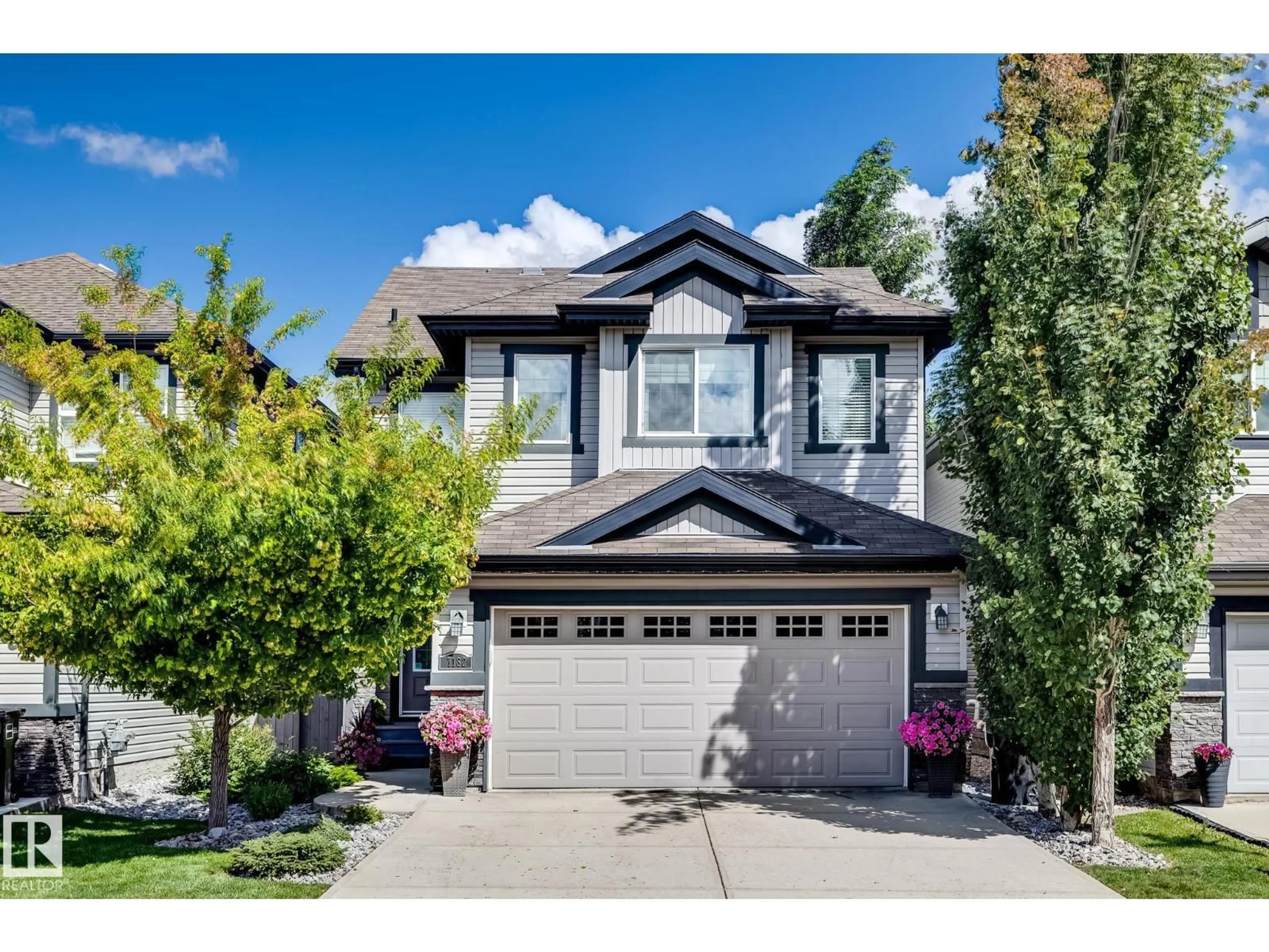 Home with vinyl exterior material, street for SW - 7132 ARMOUR LINK LI, Edmonton Alberta T6W2P1