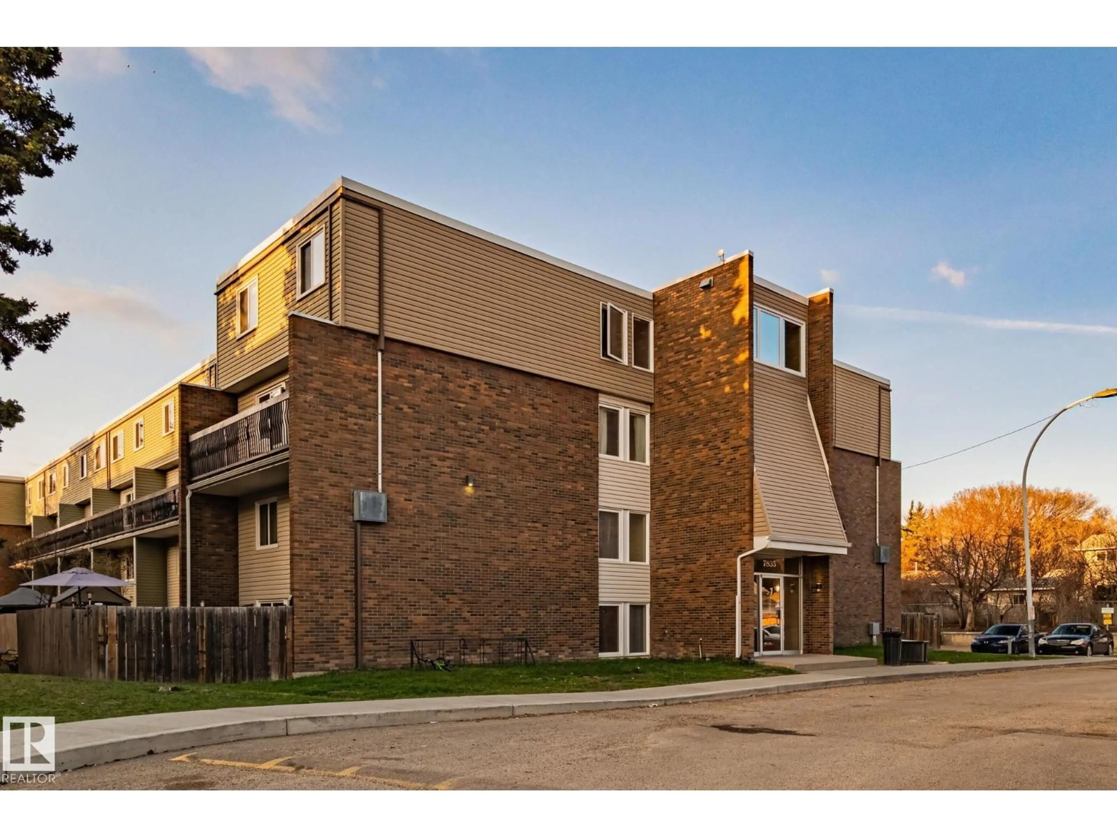 Home with brick exterior material, building for #216 - 7835 159 ST, Edmonton Alberta T5R2E1