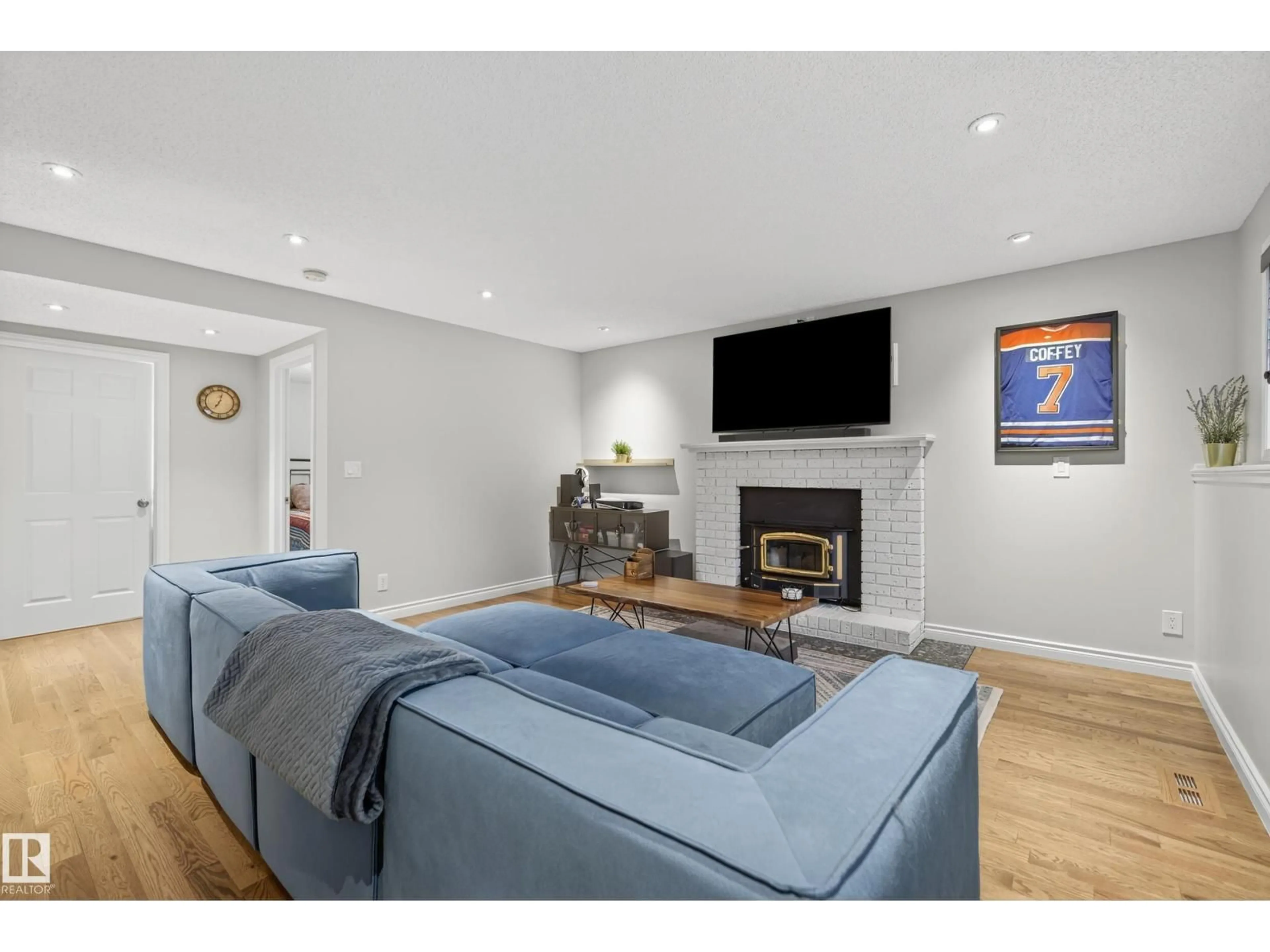 Living room with furniture, unknown for 5603 56 AV, Beaumont Alberta T4X1A6