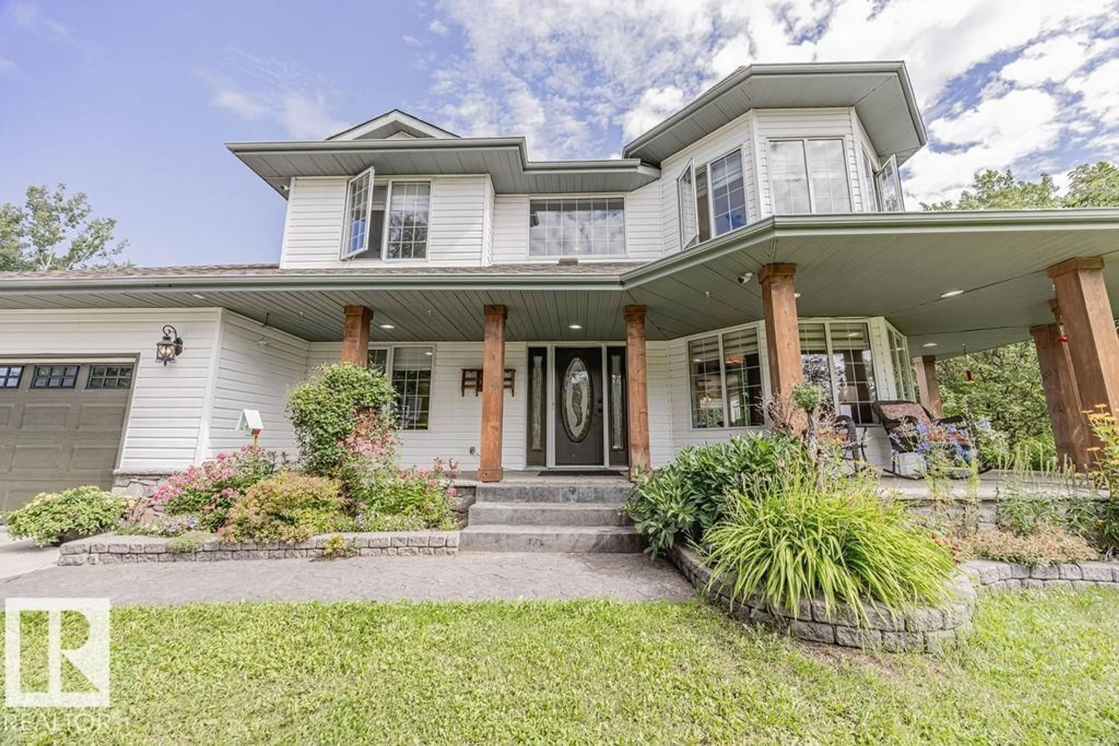 Home with brick exterior material, street for 18 - 54106 RGE ROAD 275, Rural Parkland County Alberta T7X3V3