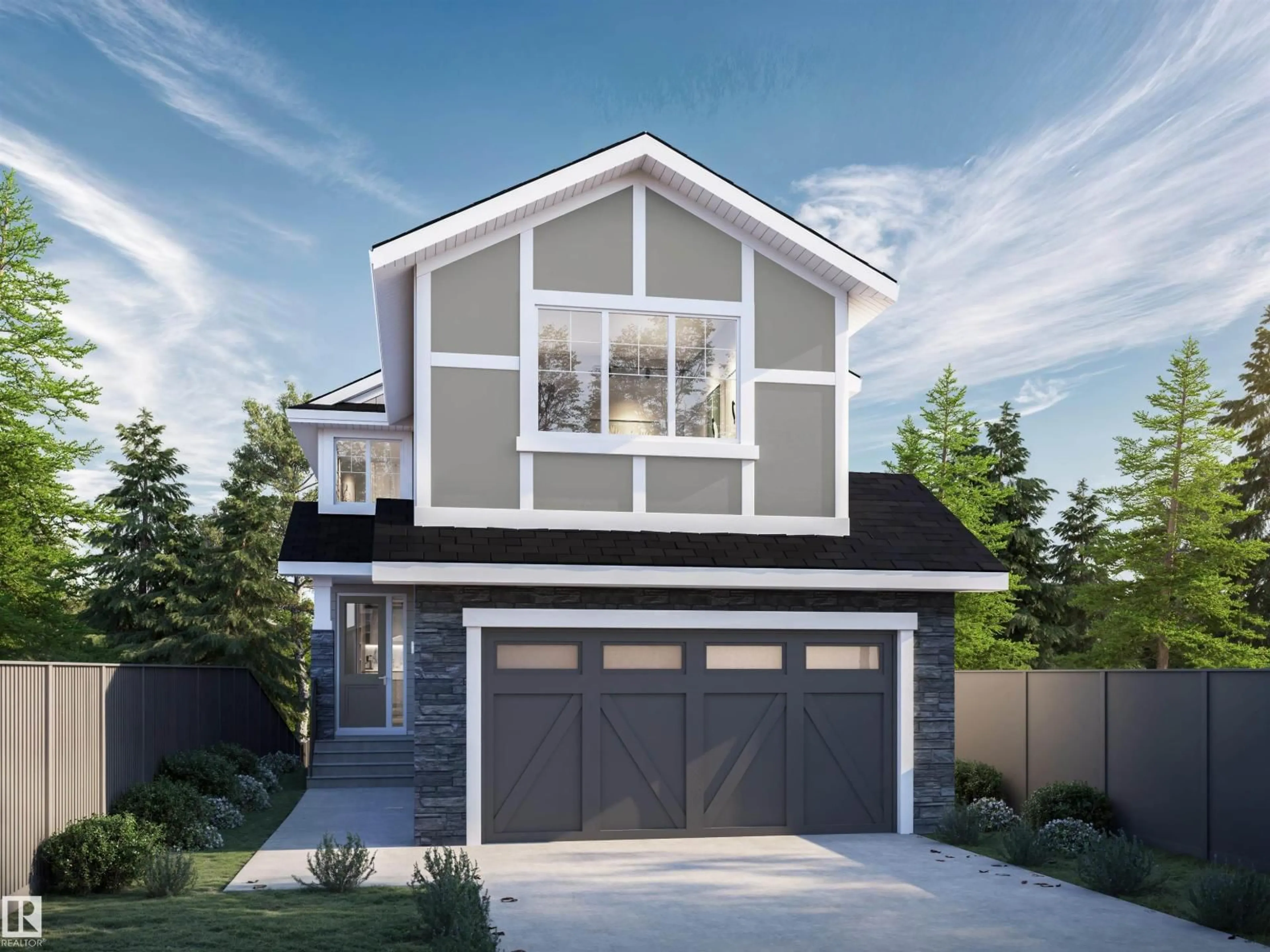 Home with vinyl exterior material, street for 3326 CHICKADEE DR, Edmonton Alberta T5S0V6