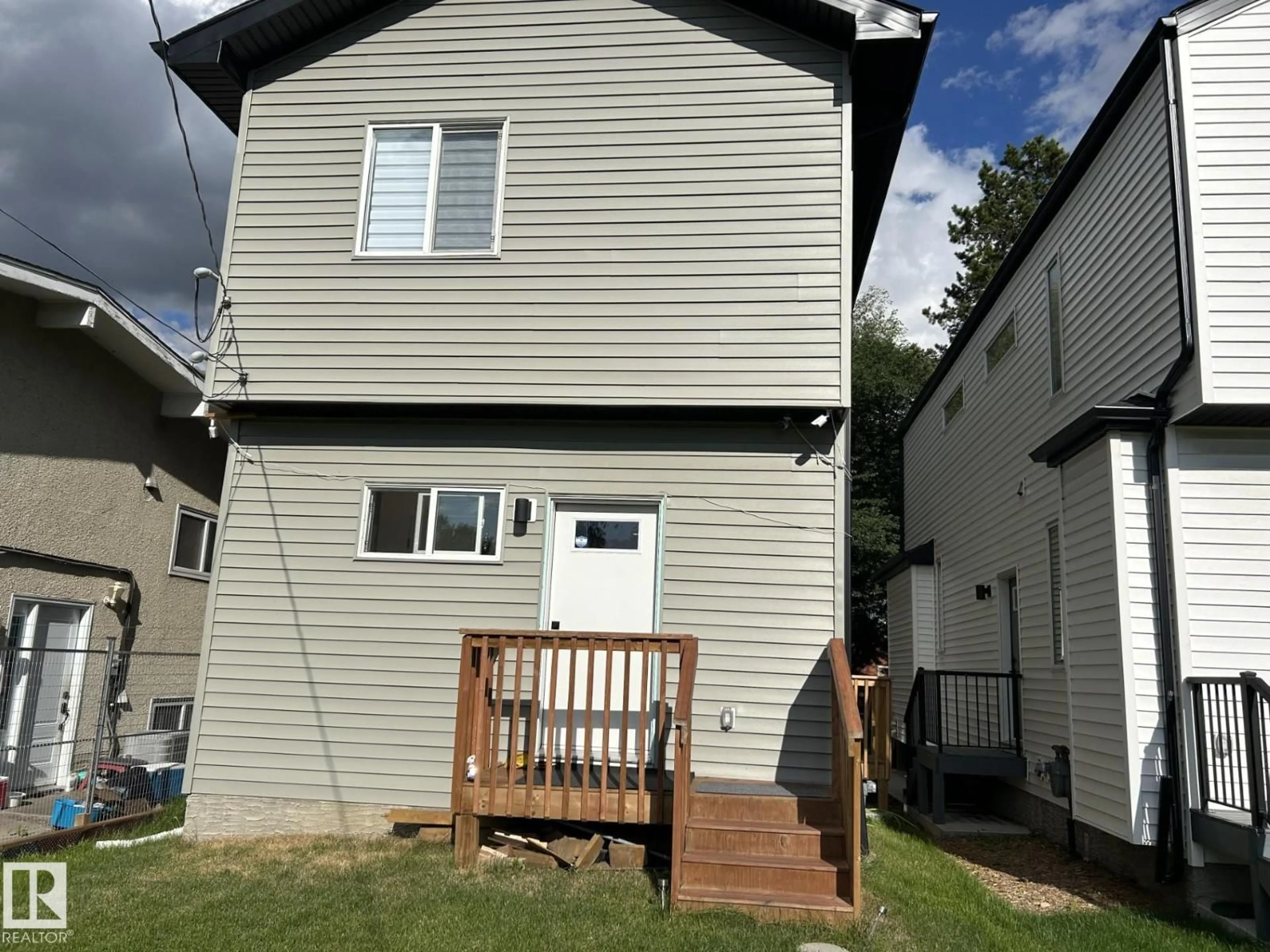 Home with vinyl exterior material, street for NW - 12144 83 ST, Edmonton Alberta T5B2Z9