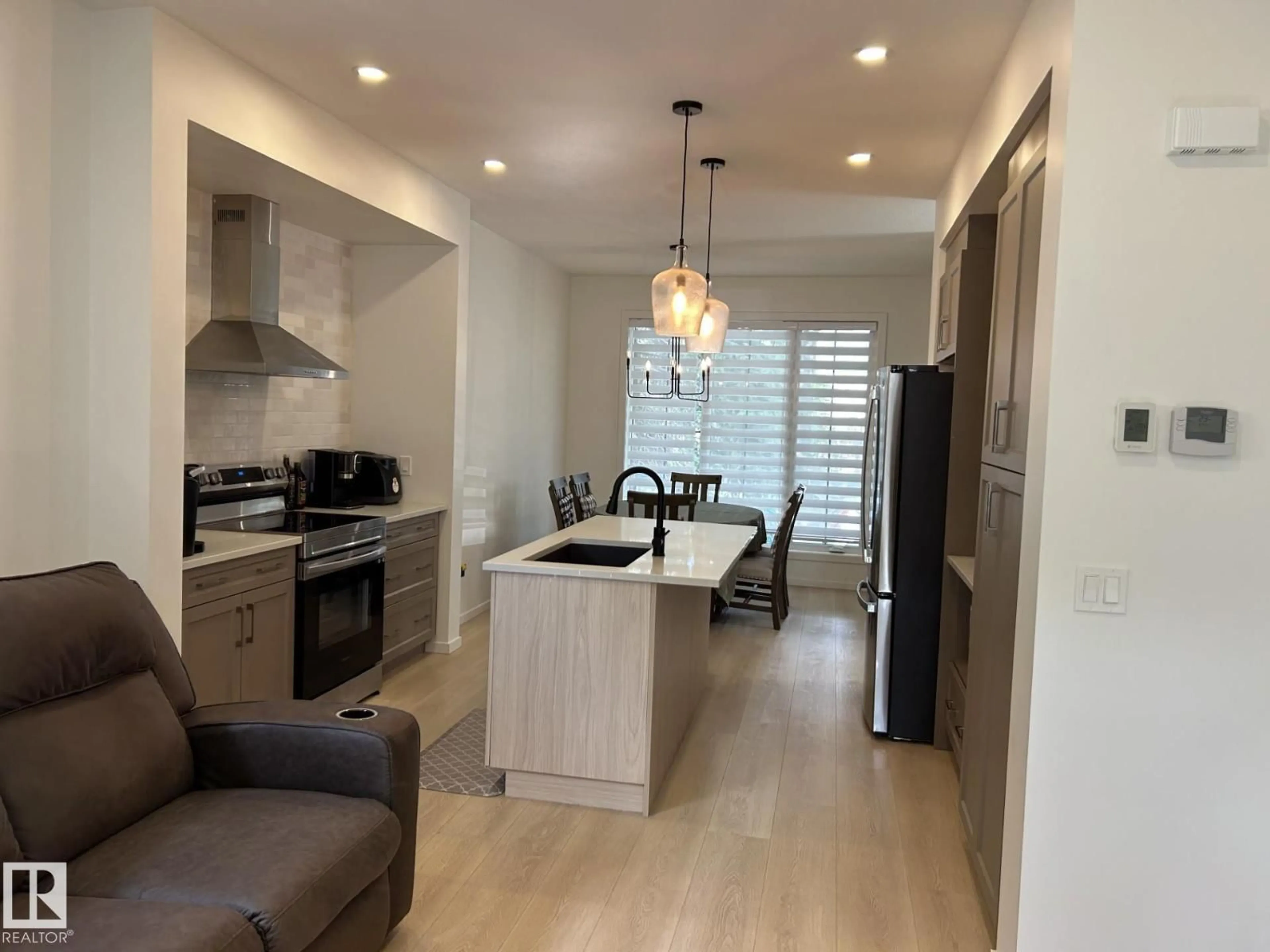 Open concept kitchen, unknown for NW - 12144 83 ST, Edmonton Alberta T5B2Z9