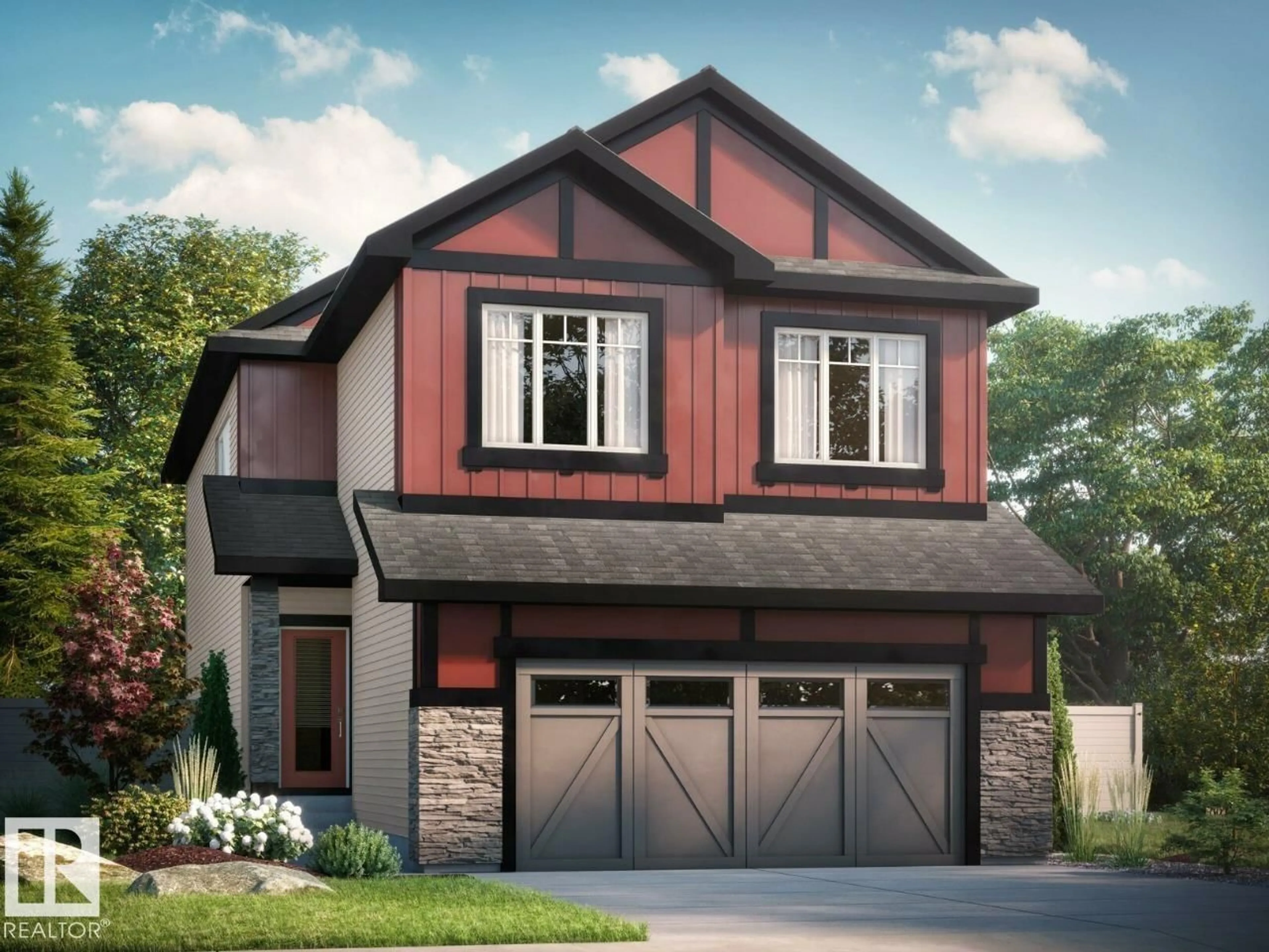 Home with brick exterior material, street for 475 CANTER WD, Sherwood Park Alberta T8H2B8