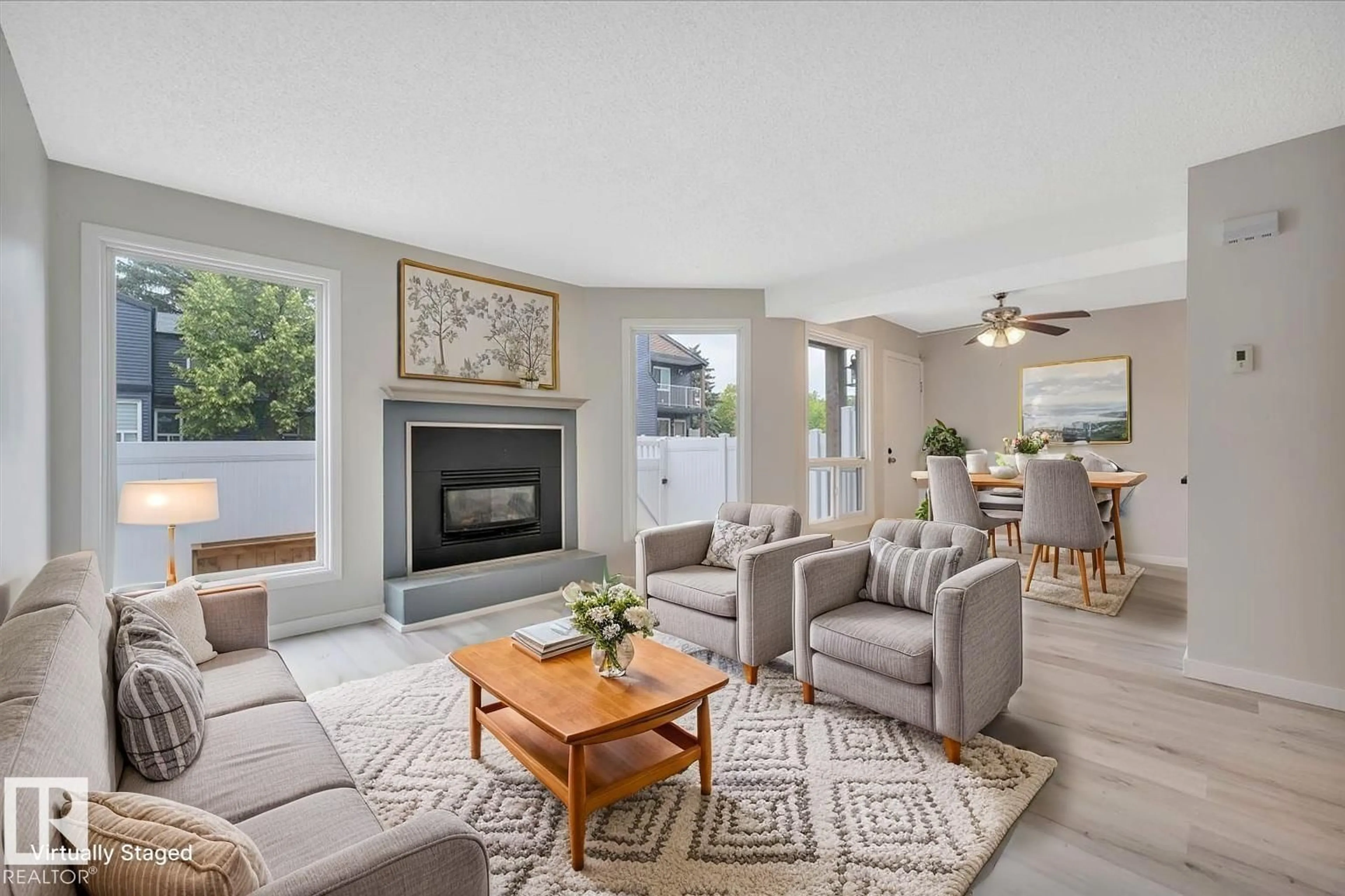 Living room with furniture, unknown for 3540 42 ST, Edmonton Alberta T6L5A1